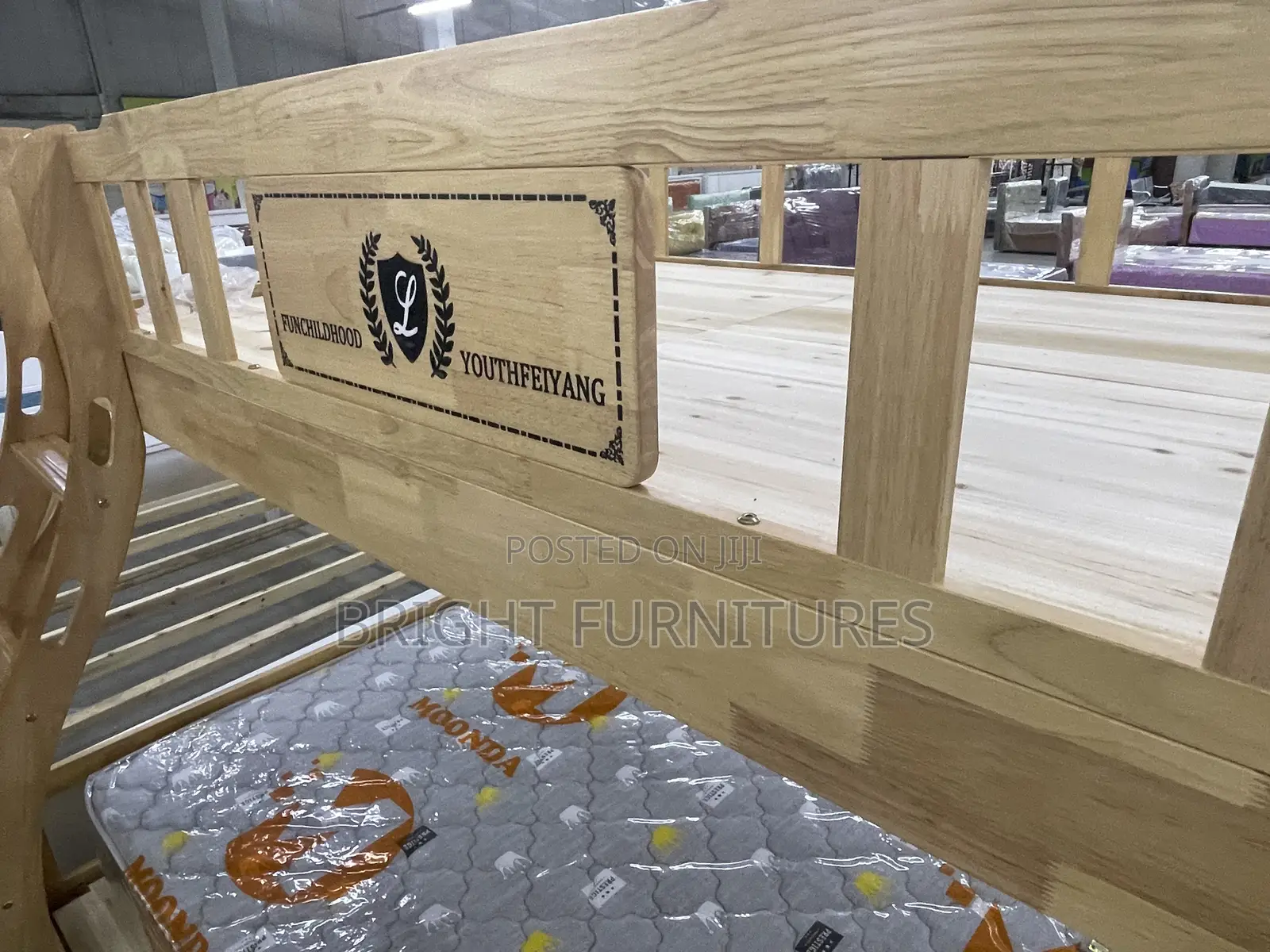 Wooden Bunk Bed (Quality Foreign Wooden Student Bunk Bed)