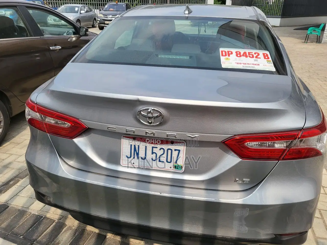 Toyota Camry LE (2.5L 4cyl 8A) 2019 Gray