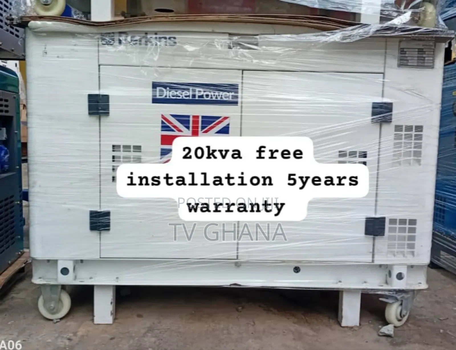 Your Backup Solutions Is Here Perkins 20kva Diesel Generator
