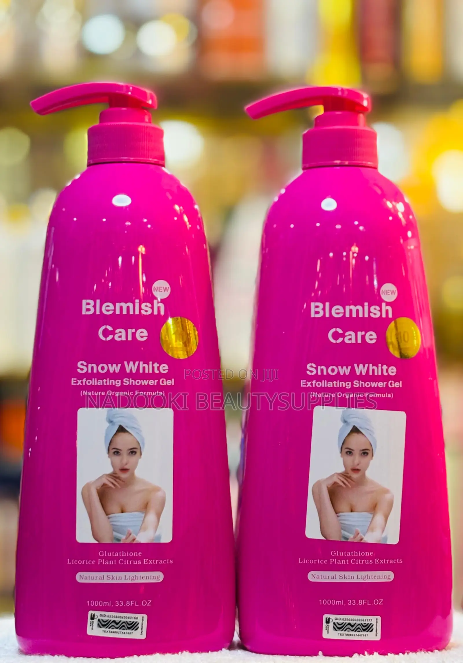 Blemish Care Snow White Exfoliating Shower Gel