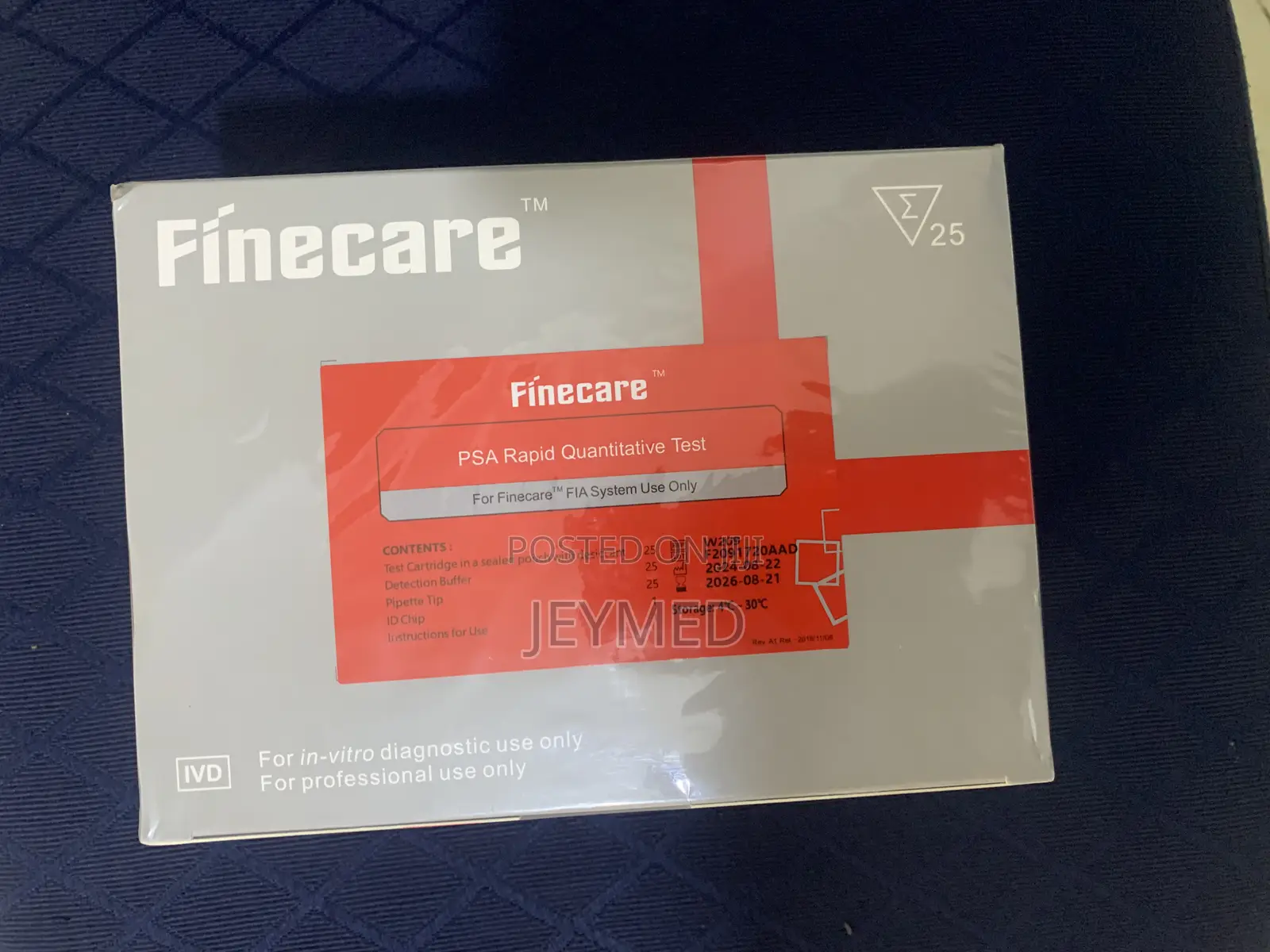 Finecare Psa Test Kit.