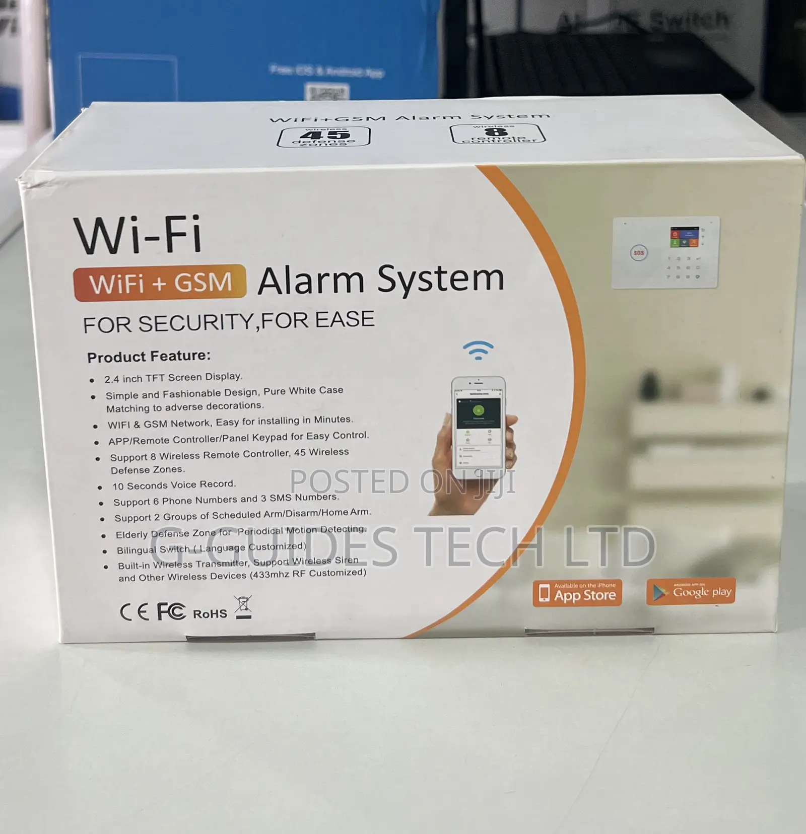 DY-G66W GSM Alarm System With Tuya Smart WiFi