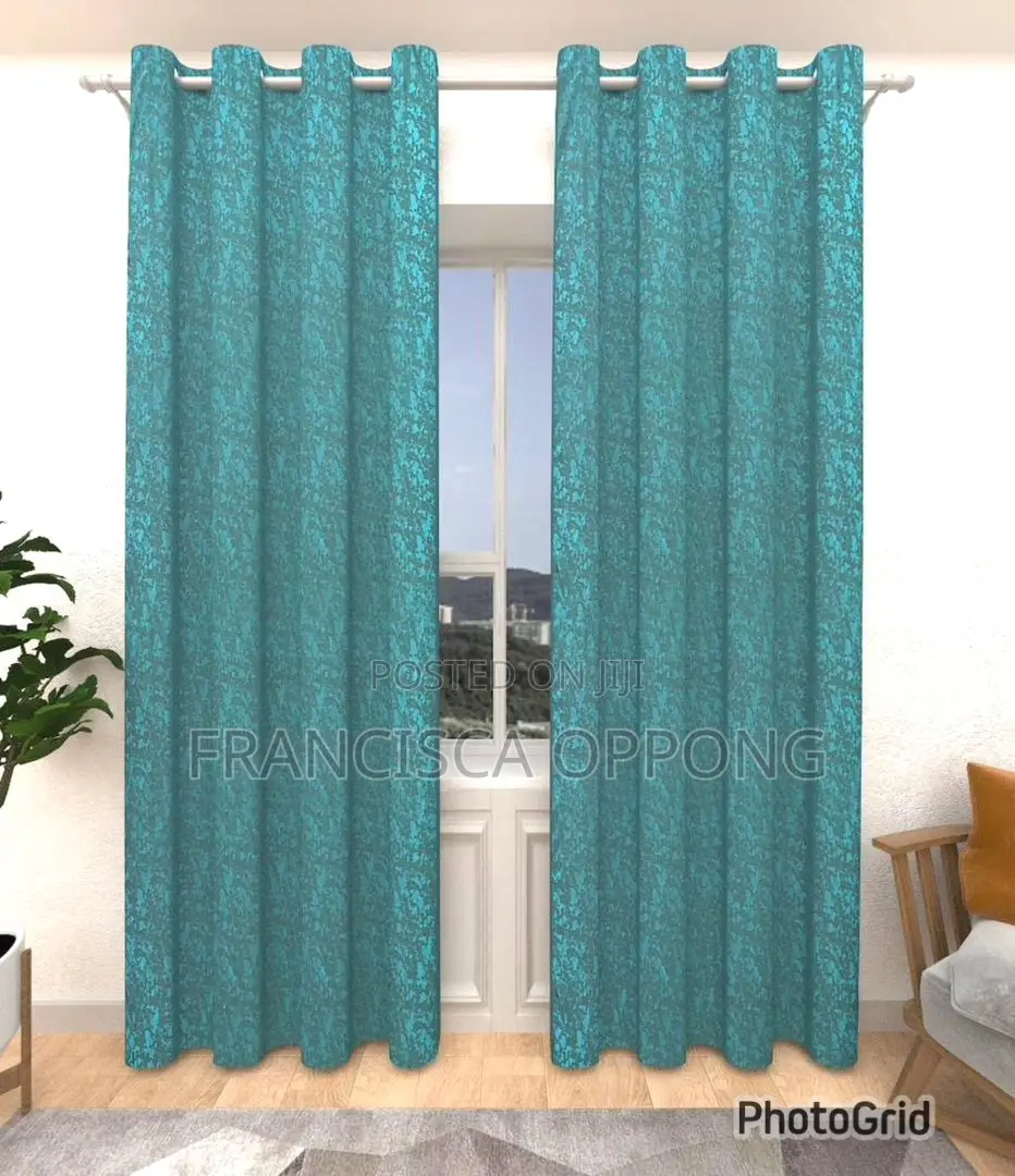 Quality Sunblock 2 in 1 Curtains (Available in Diff Colors