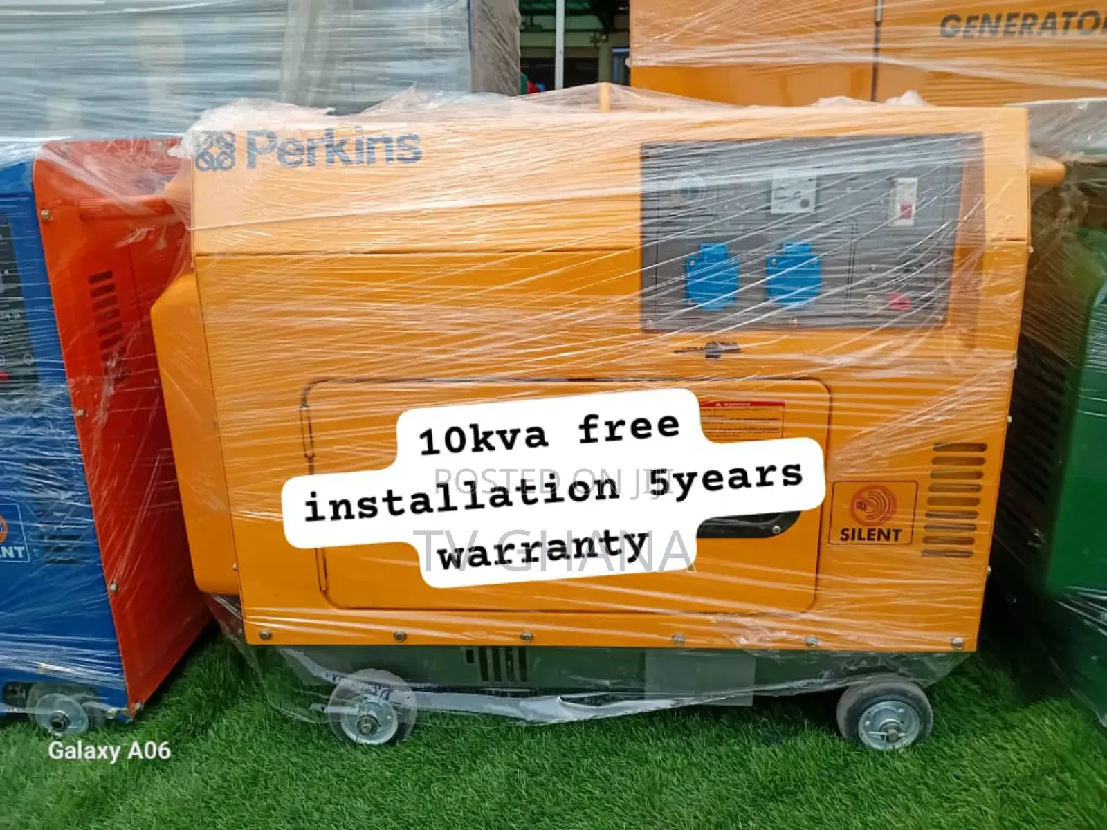 Engineered to Light Live Perkins 10kva Diesel 13000watts
