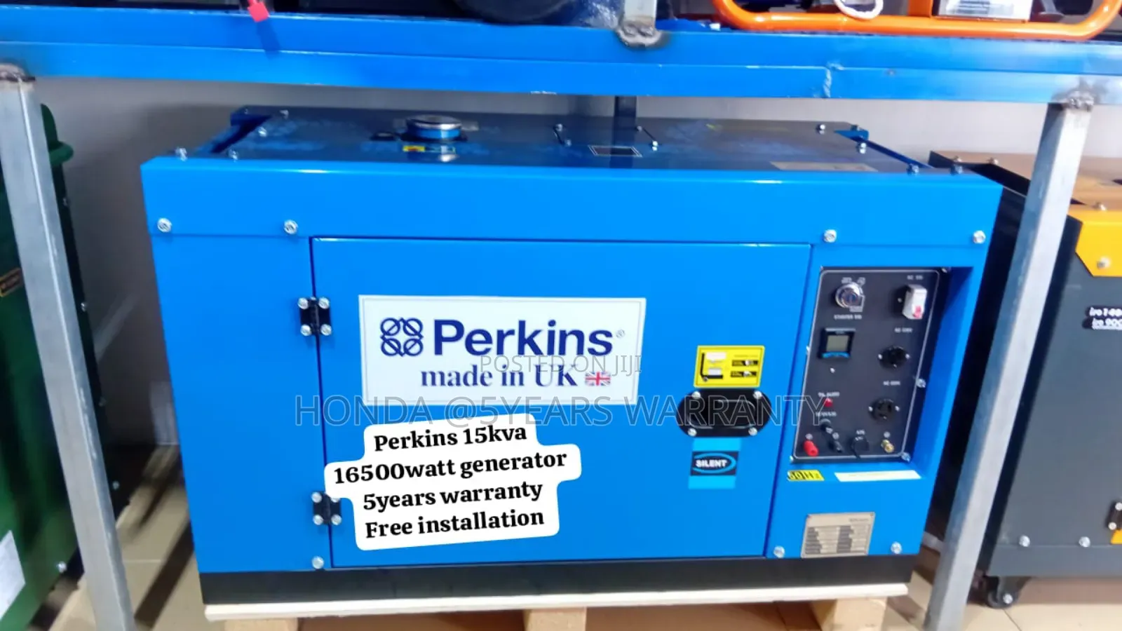 Power Generation Experts 15kva Perkins 16500watt Diesel