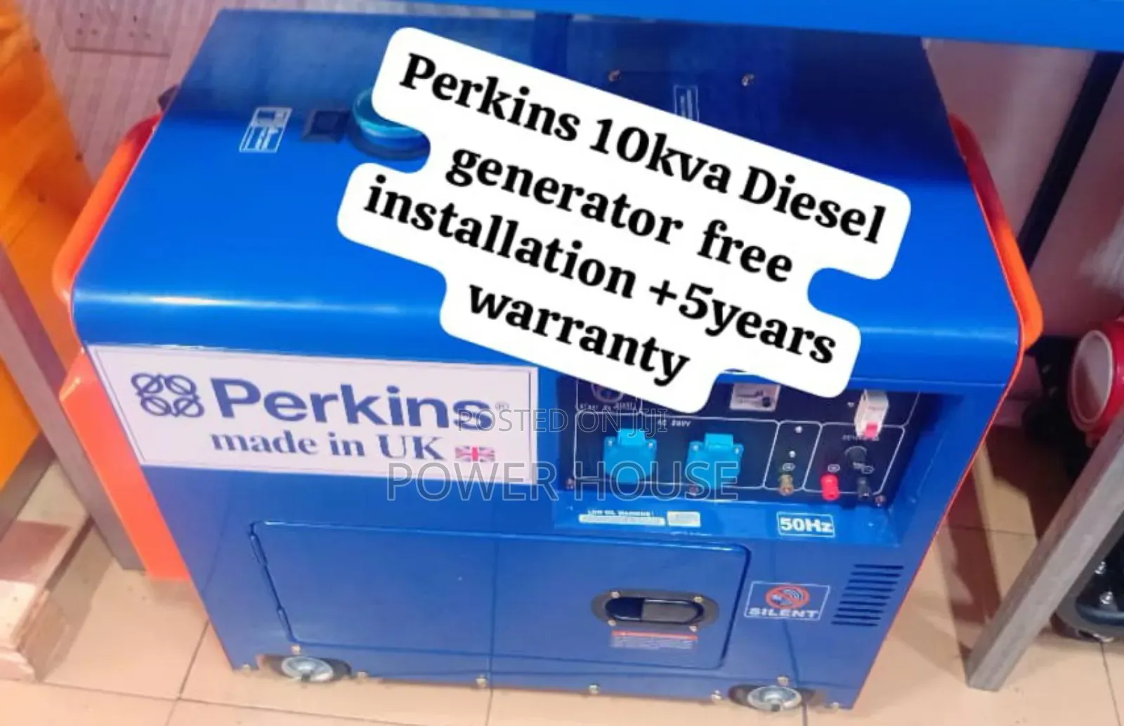 Trust Power Perkins Diesel Generator 10kva Silent
