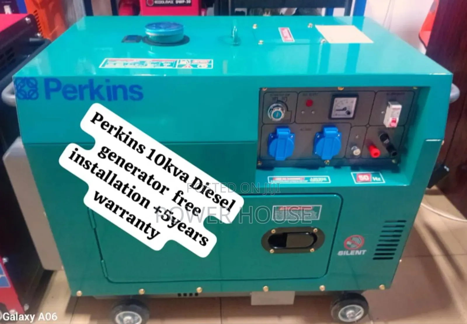 Diamond Power Perkins Diesel Generator 10kva Silent