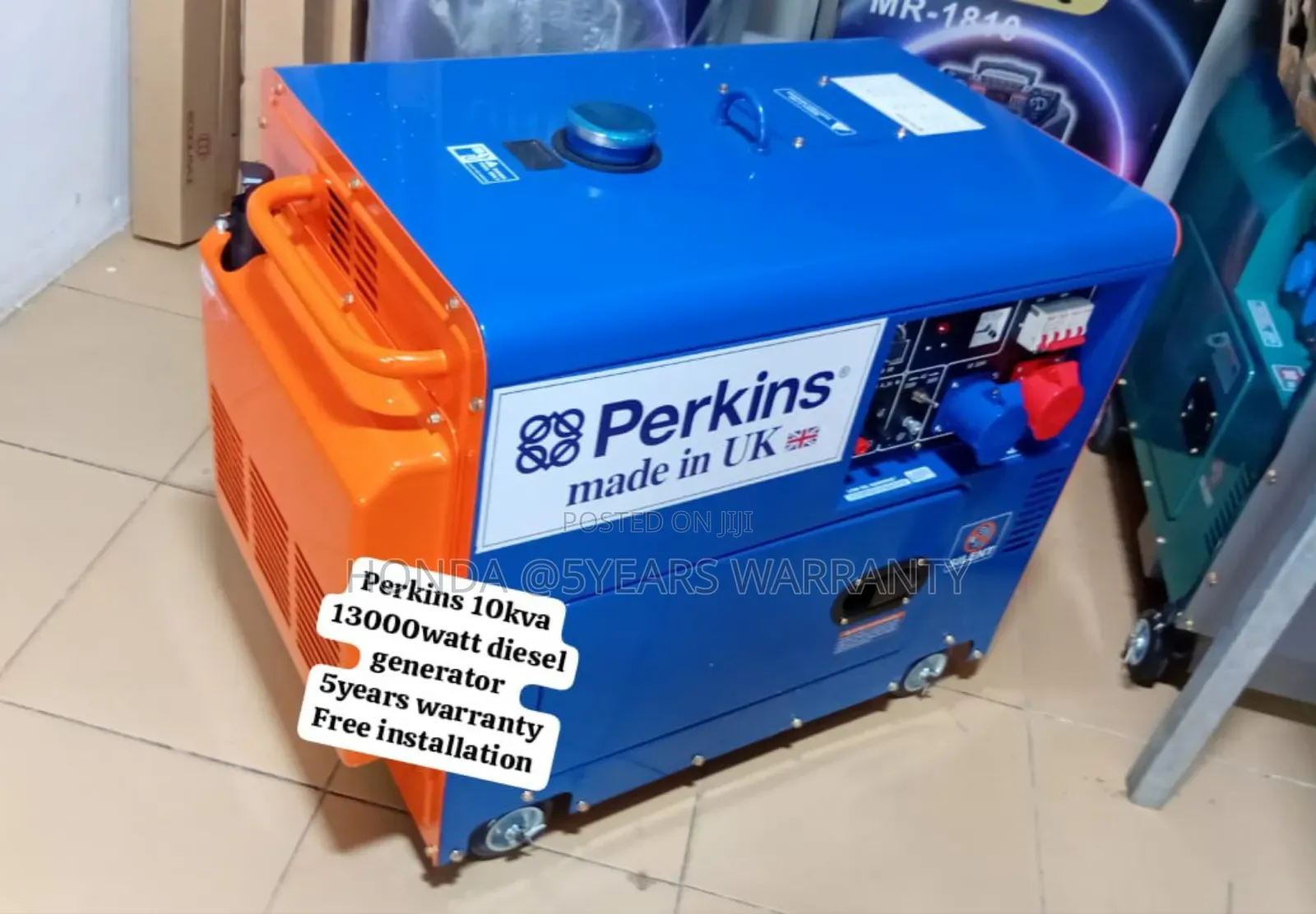 Perkins High -Performance 10kva 13000watt Generator Diesel
