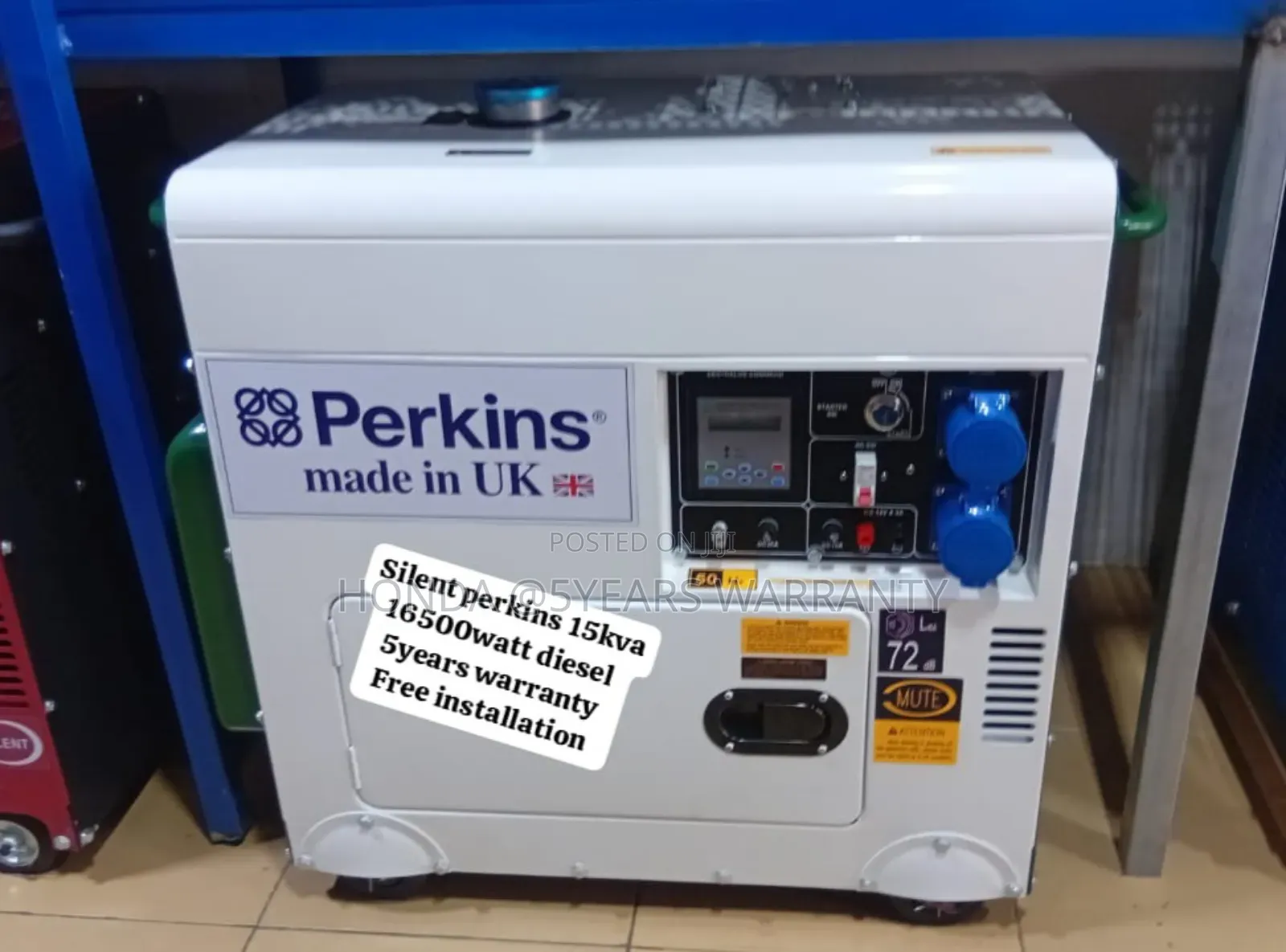 Heavy Duty Heroes Perkins 15kva 16500watt Diesel Generator