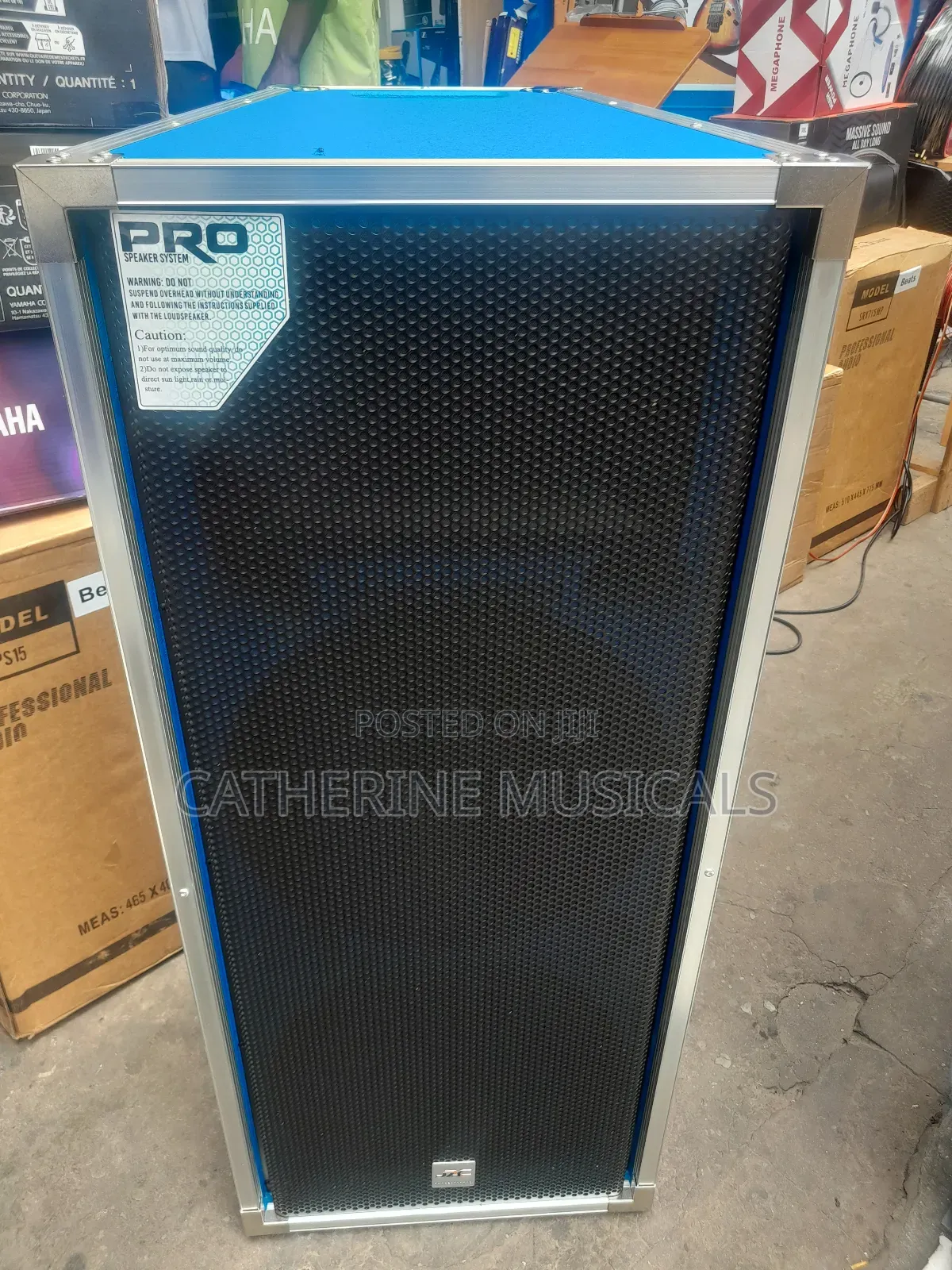 Jac Full Range Speaker Blue 1 Pair