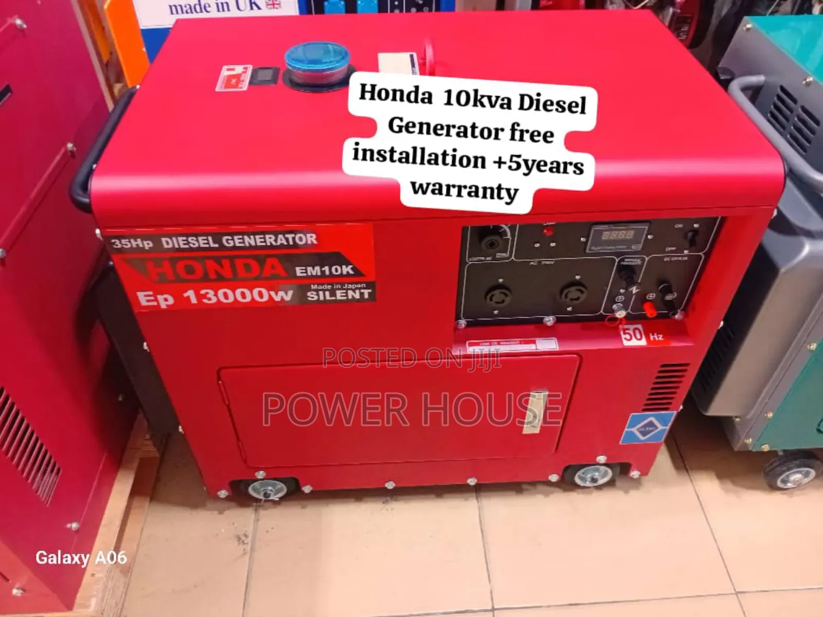 Energetic Power Honda Diesel Generator 10kva Silent