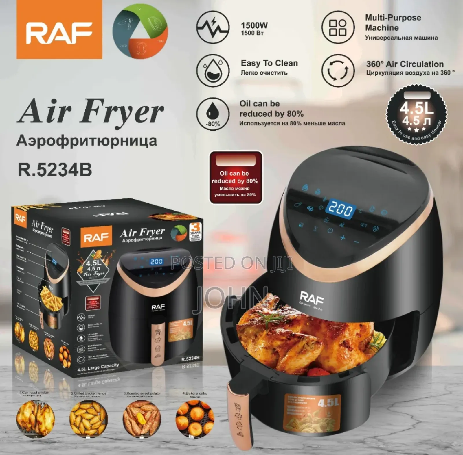 Raf 4.5l Air Fryer