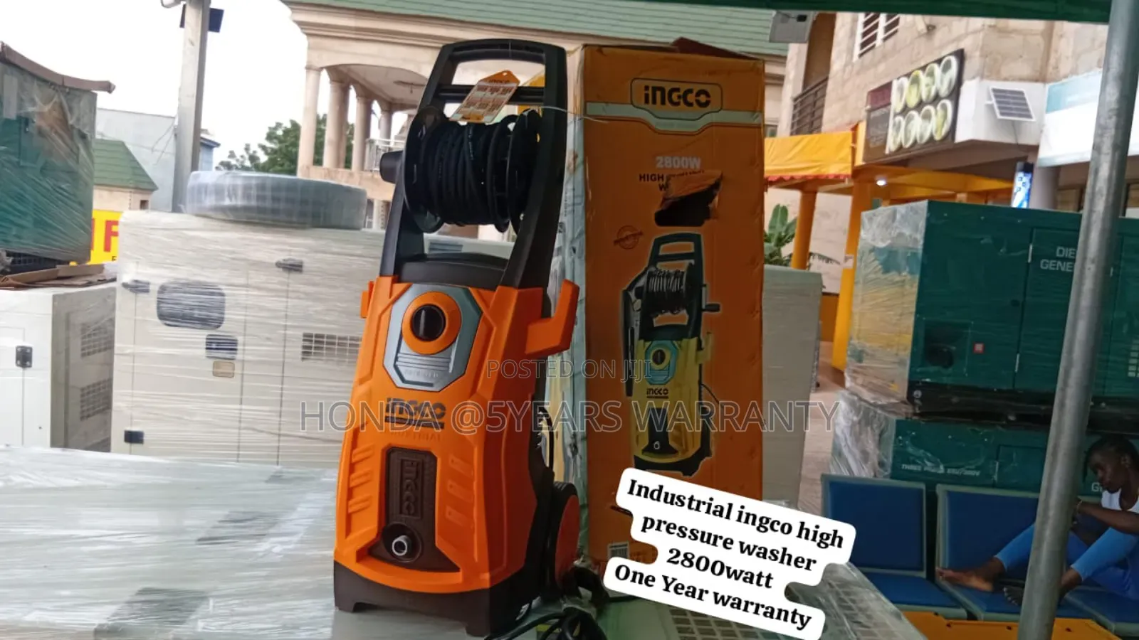 Copper Wire Motor 2800watt Ingco Pressure Washer 2800watt