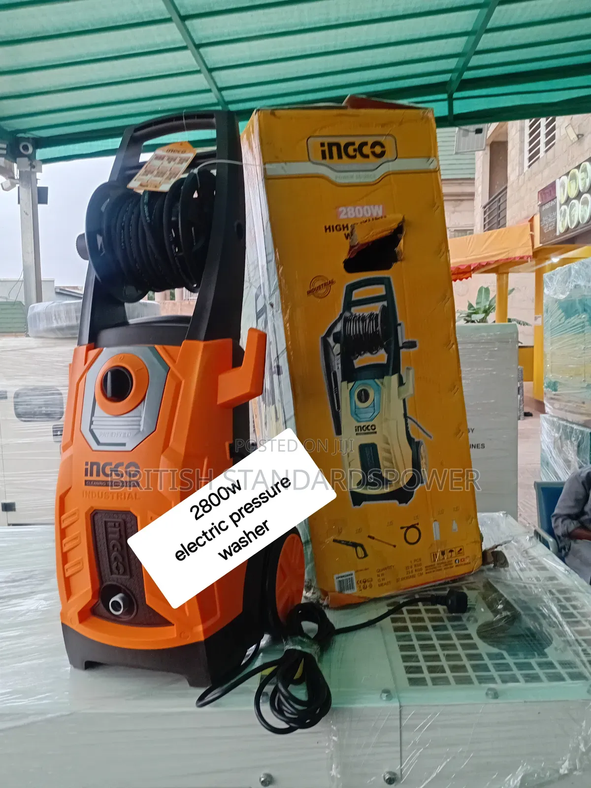 2800 Watts Electric Pressure Washer for Tough Cleaning