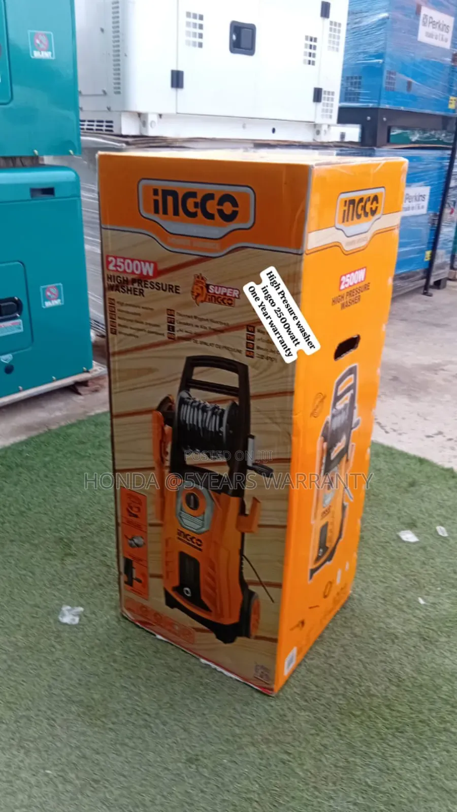 Easy Cleaning Ingco 2500watt High Pressure Washer 2500watt