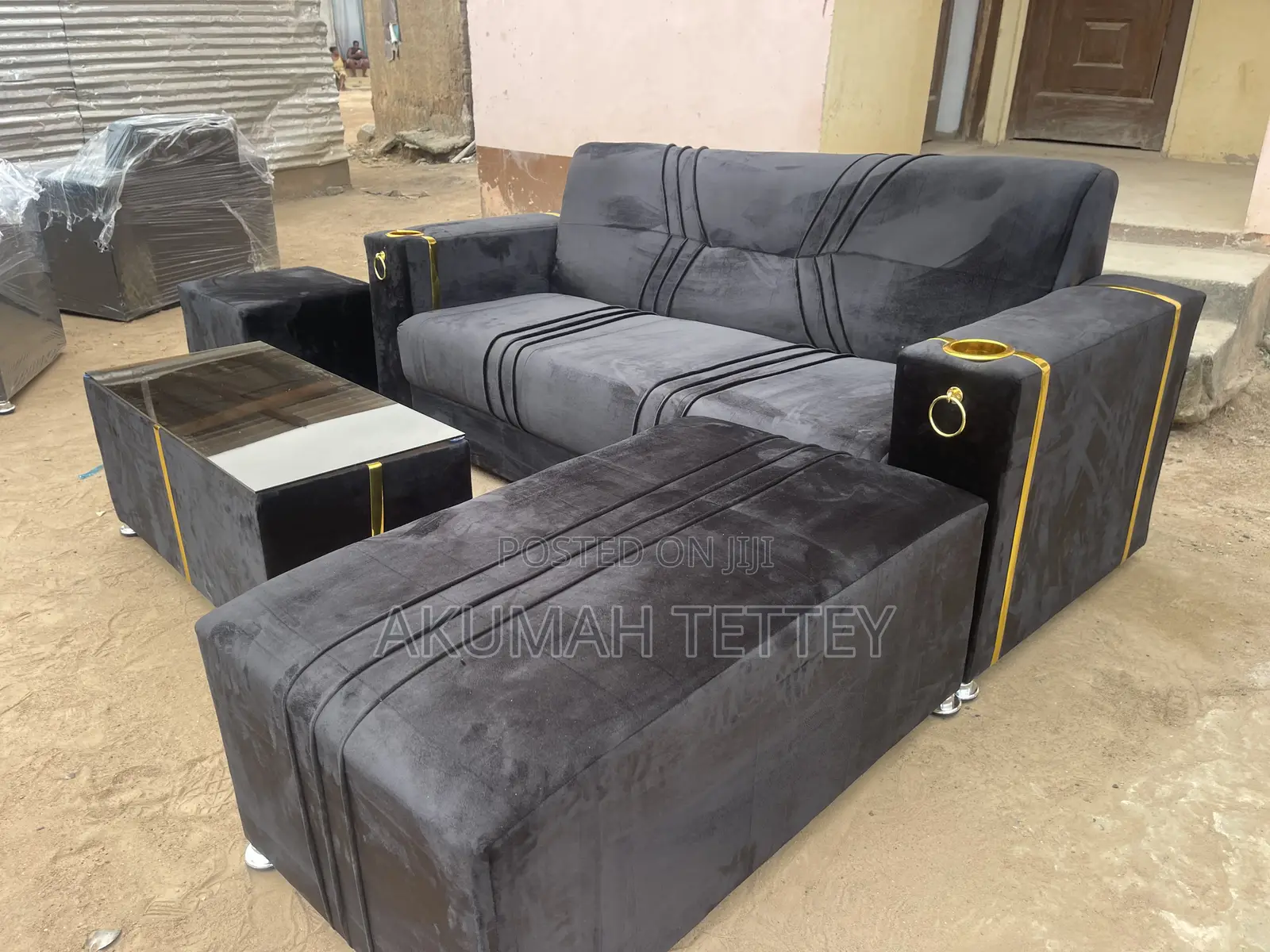 L Shaped Sofa Set