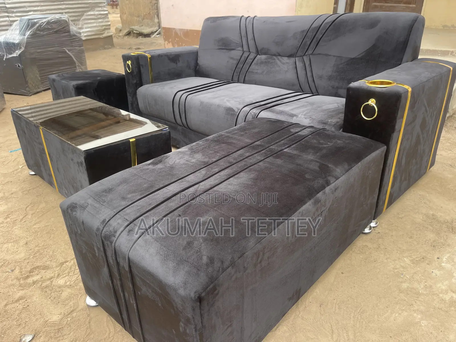 L Shaped Sofa Set