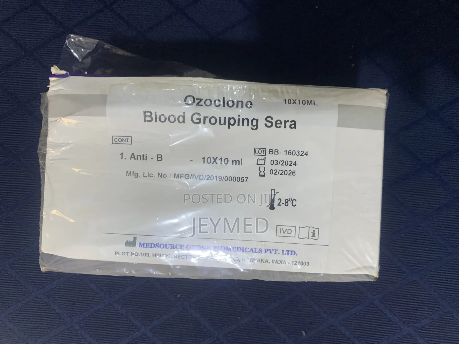 Blood Grouping Anti A,B and D