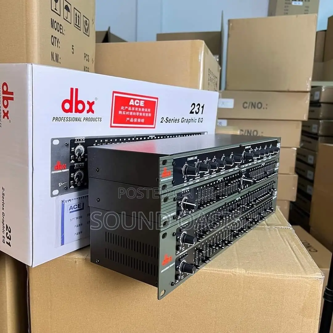 DBX Audio Processors Set(3 Set)