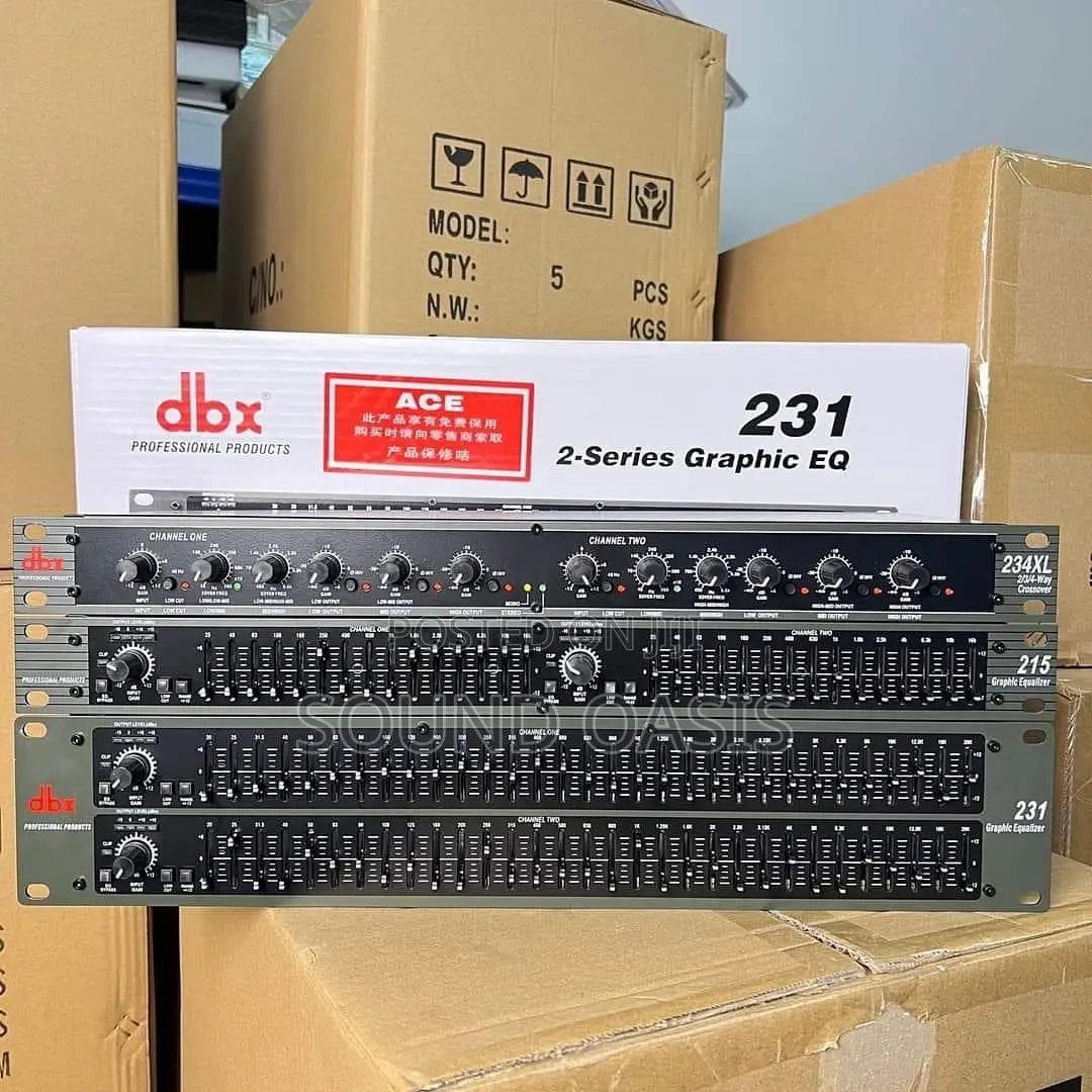 DBX Audio Processors Set(3 Set)