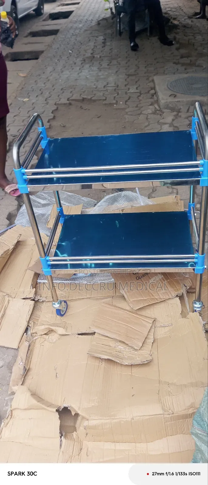 Medicine Trolley 2 Steps