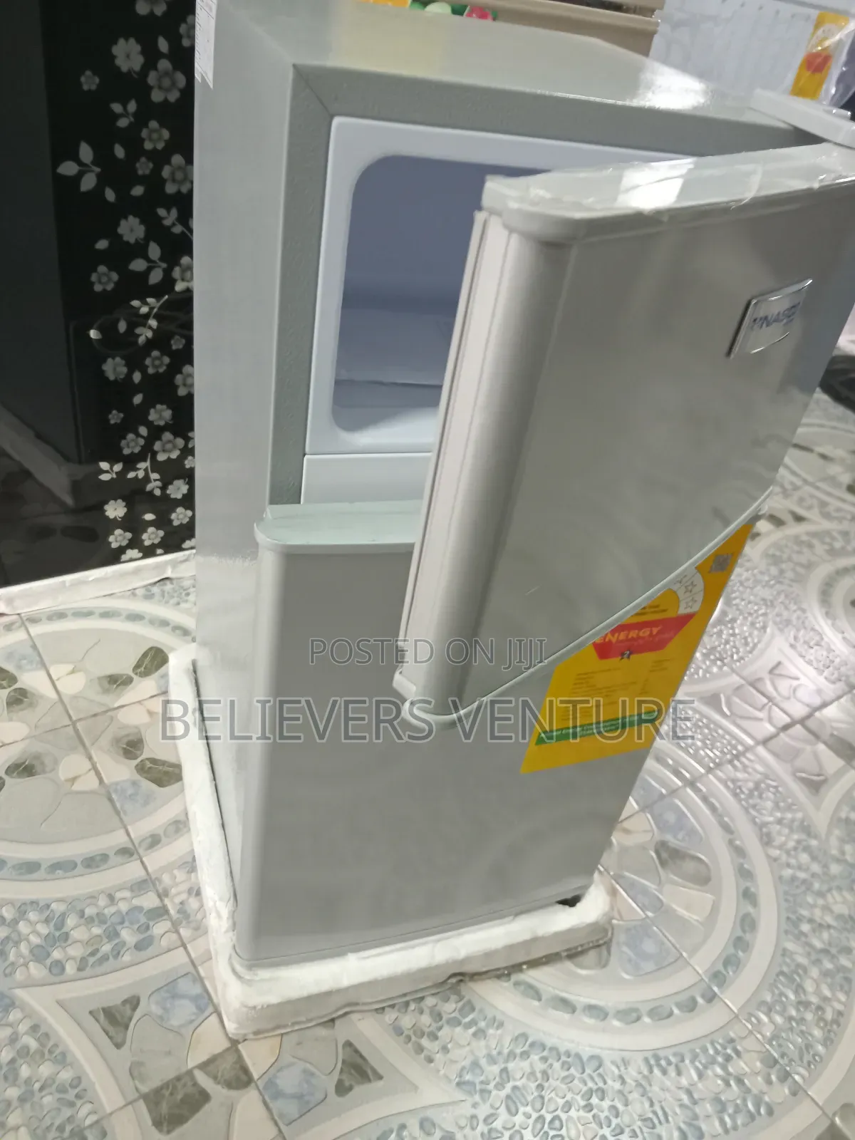 Nasco Home Sleek Design Double Door Table Top Fridge 58l