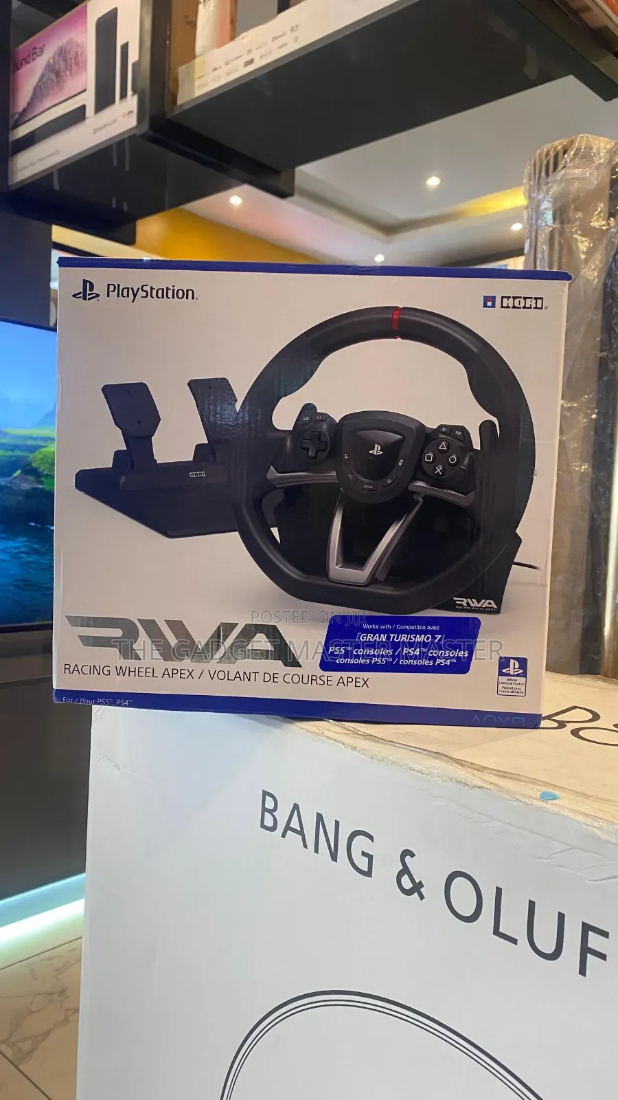 Hori Playstation Rwa Racing Wheel