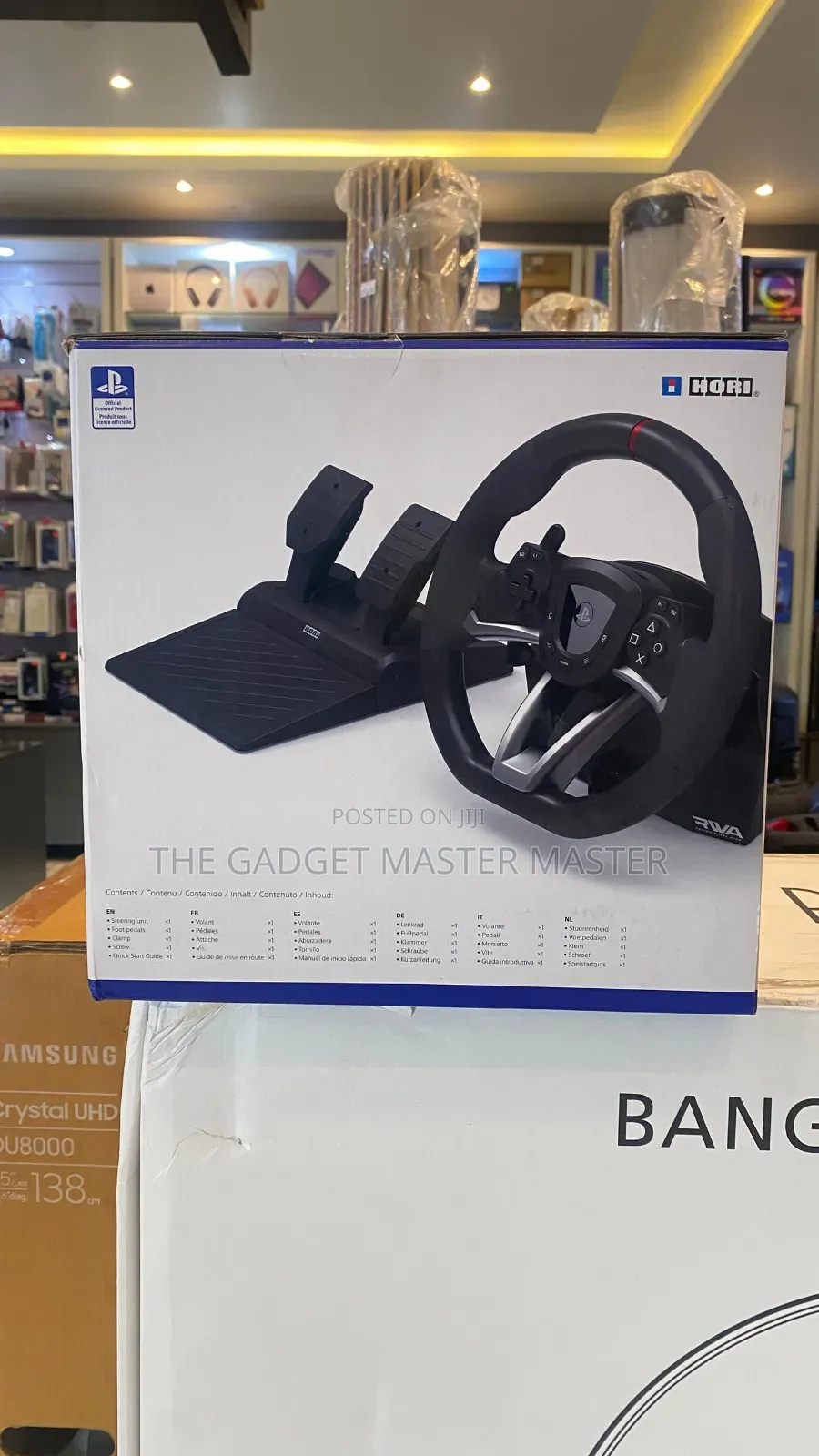 Hori Playstation Rwa Racing Wheel