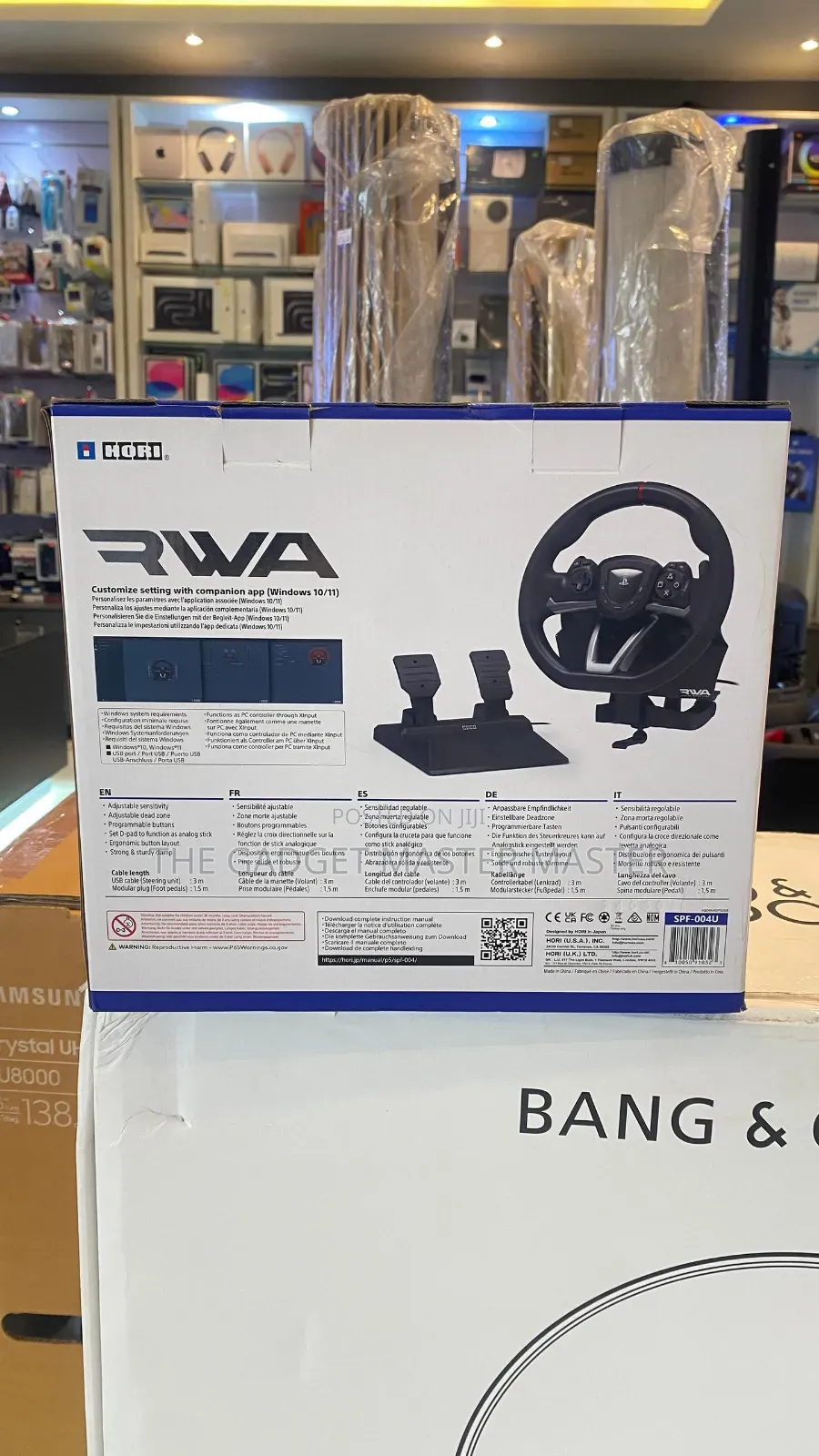 Hori Playstation Rwa Racing Wheel