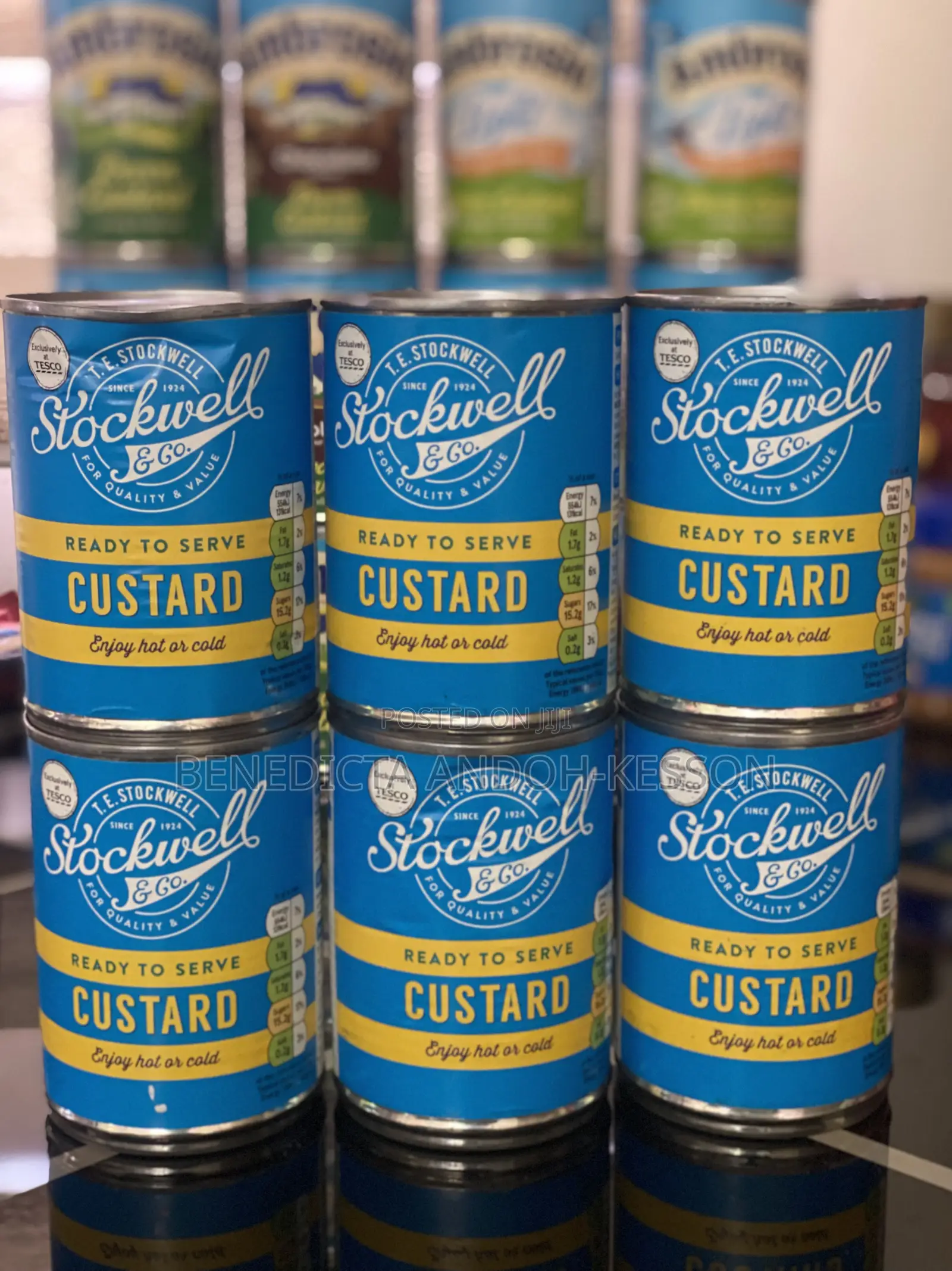 Stockwell and Co Custard Available for Sale