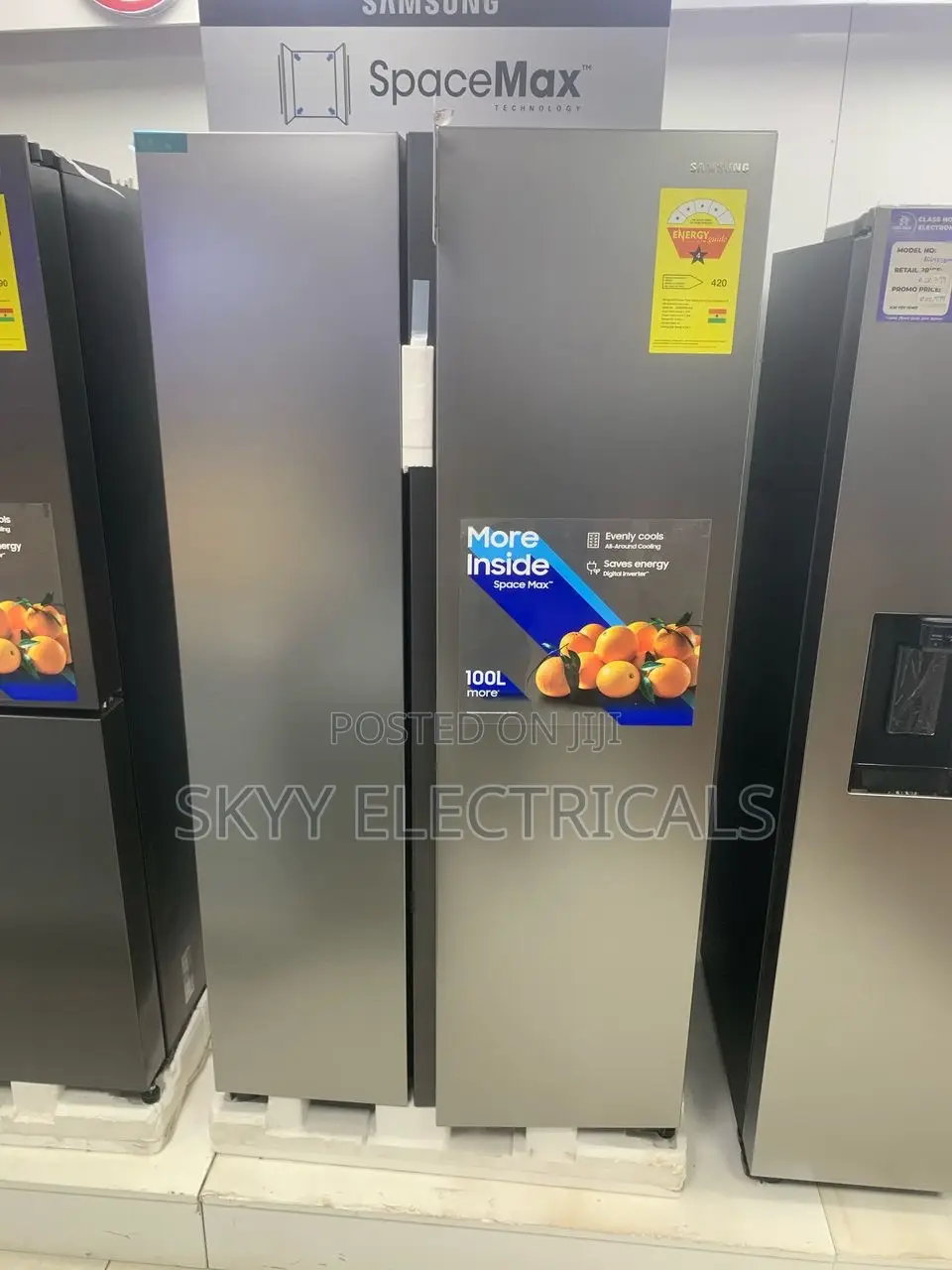 Samsung Rs62r5001m9 647liters Sidebyside Fridge