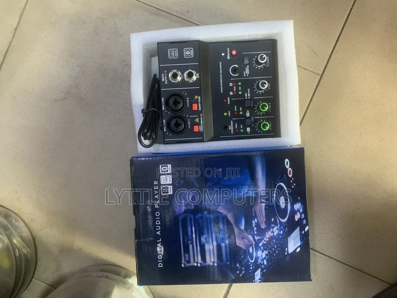 Audio Interface Guitar Sound Card Mixer