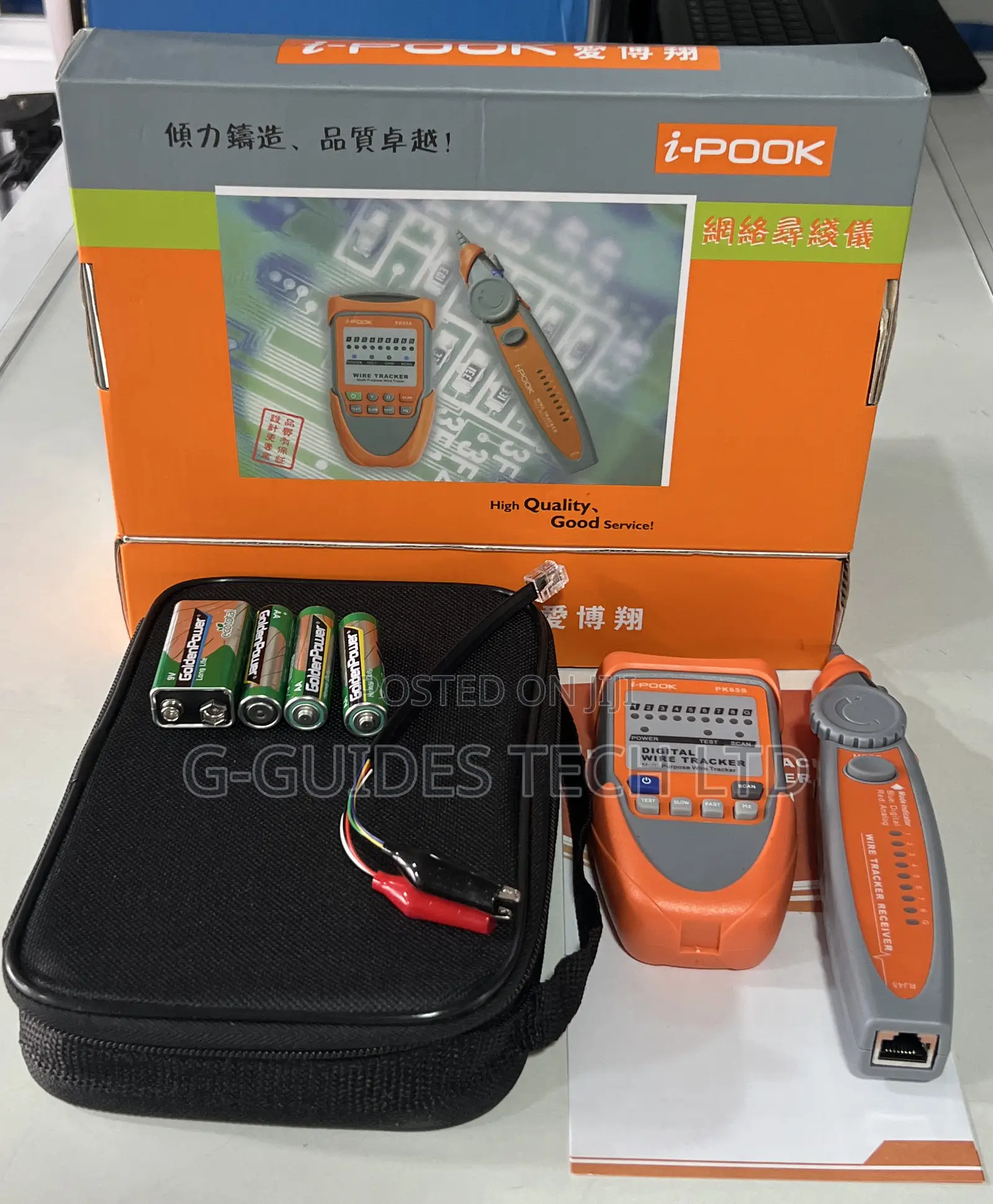 I-Pook Network Cable Tester and Wire Tracker Pk65s