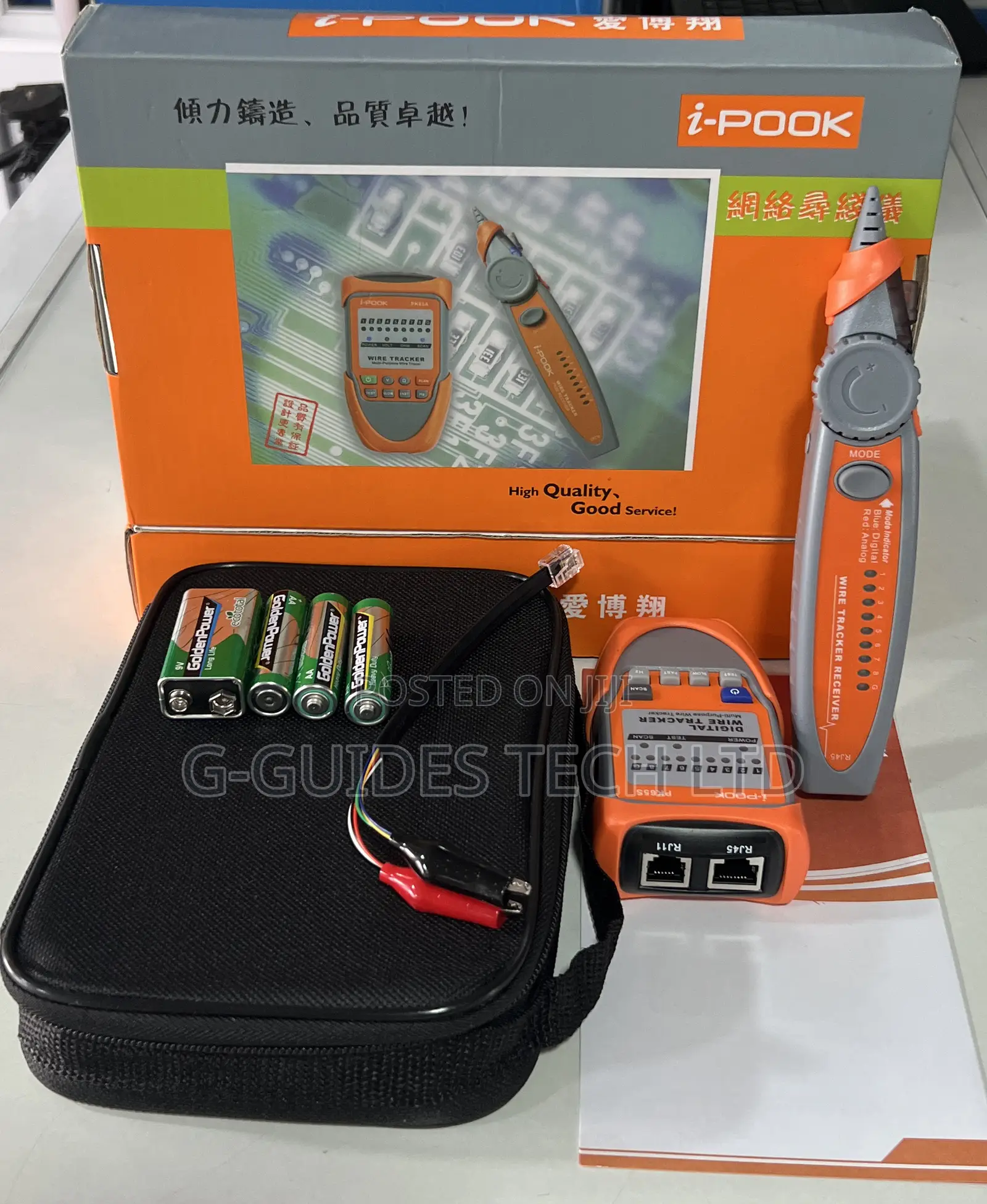 I-Pook Network Cable Tester and Wire Tracker Pk65s