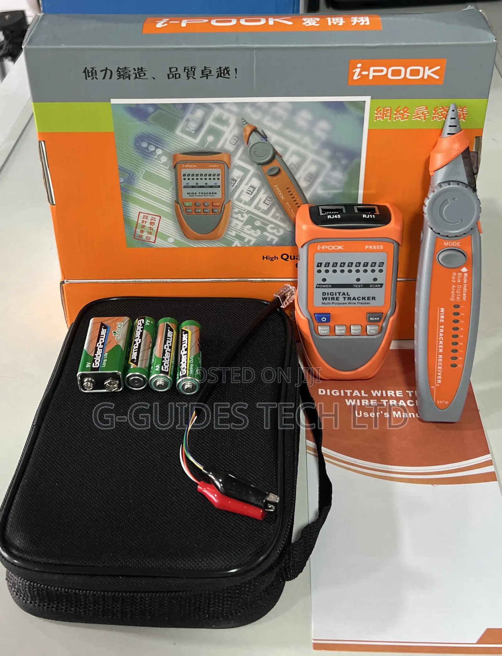 I-Pook Network Cable Tester and Wire Tracker Pk65s