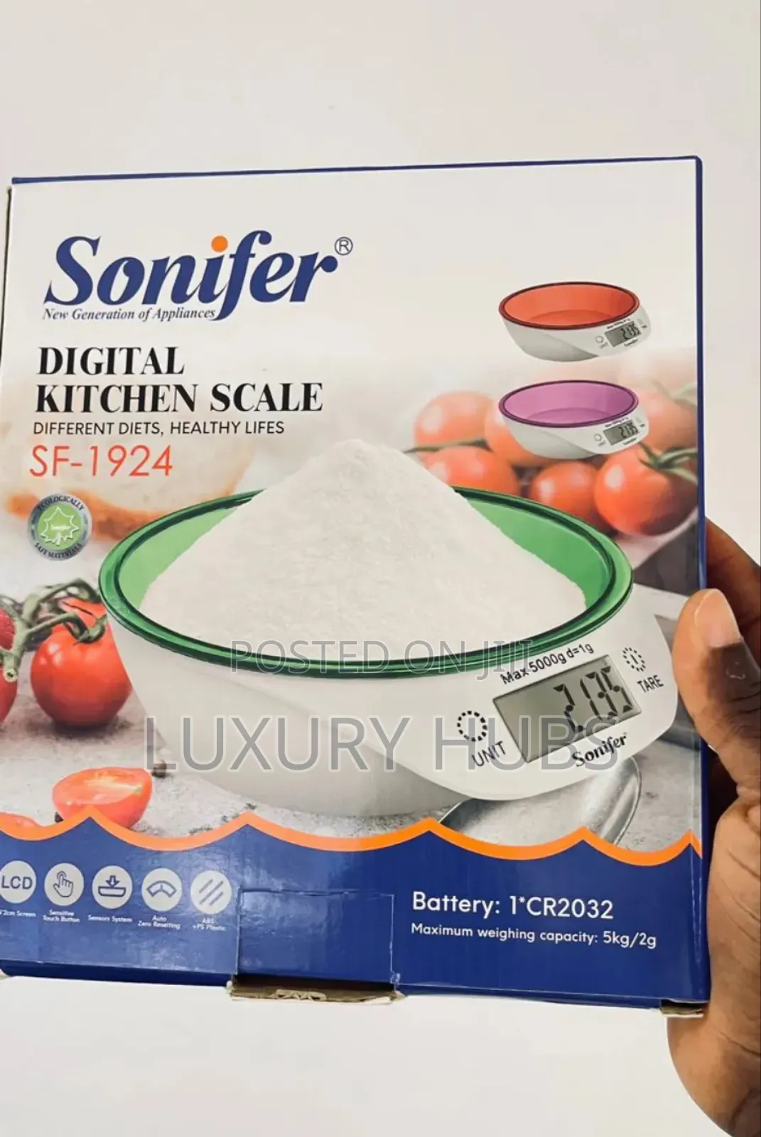 5kg Bowl Kitchen Scale (Sonifer)