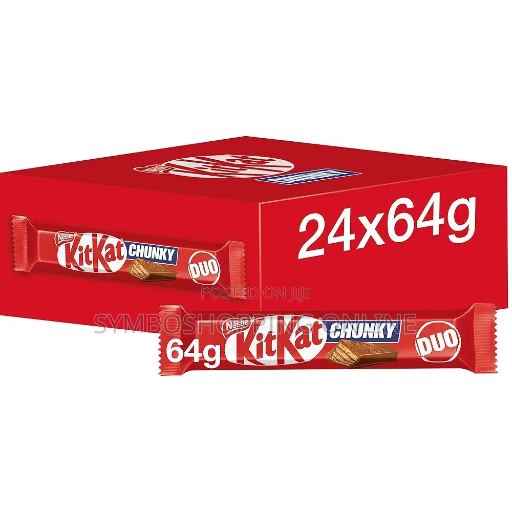 Nestle Kitkat Chunky Duo - 24 X 64g