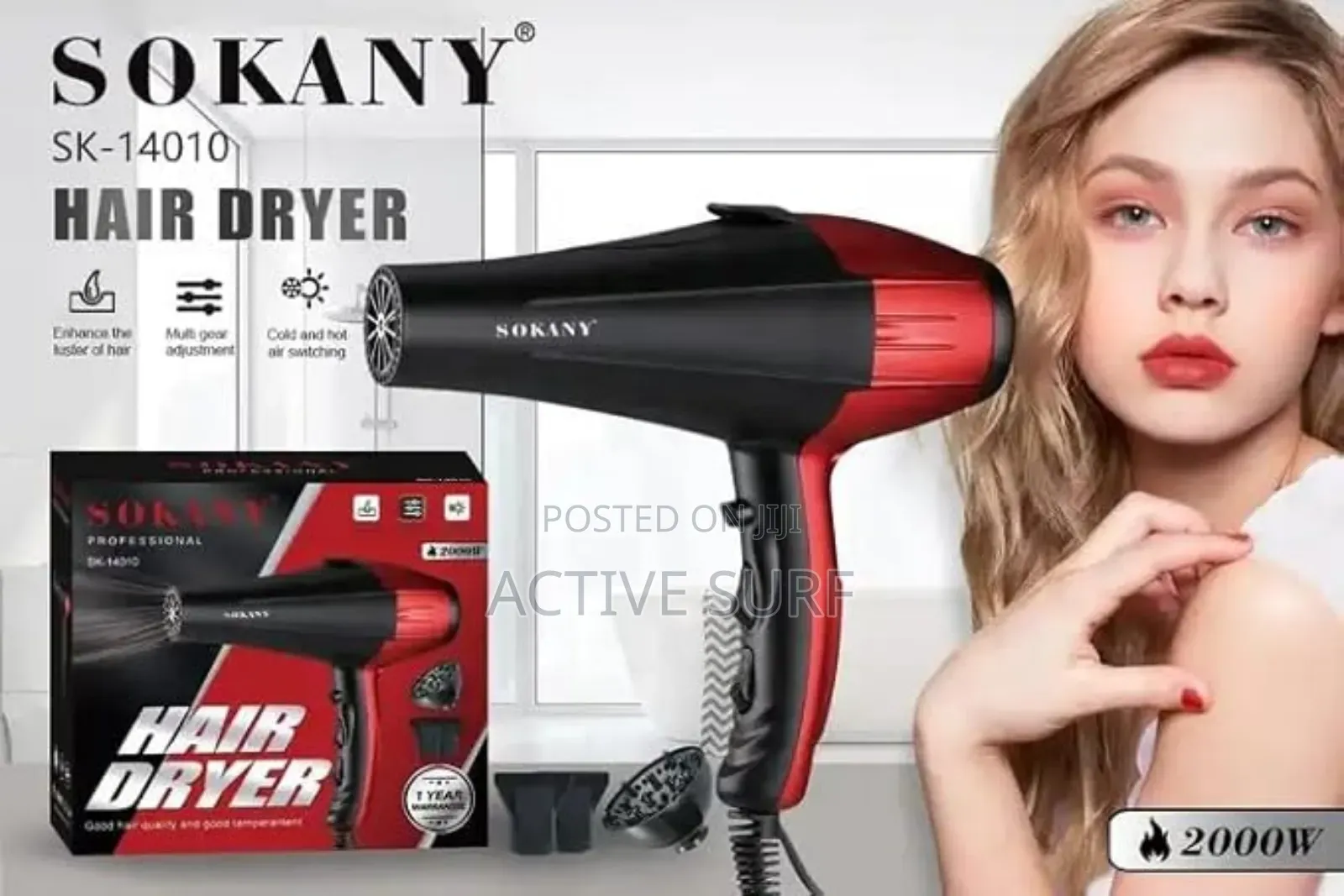 Sokany Sk- 14010 Hair Dryer