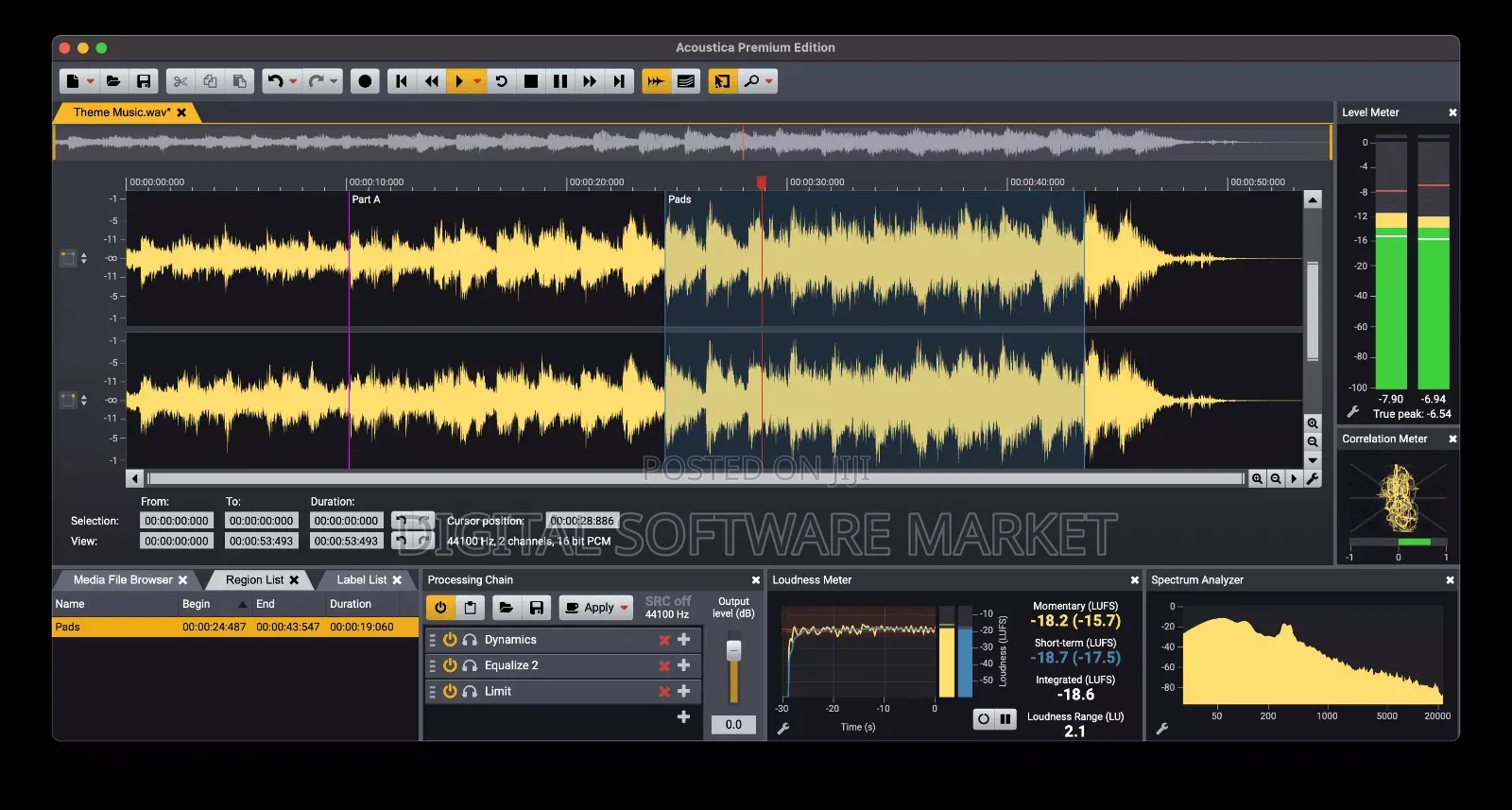 Acoustica Premium Edition V7.7.8 Mac
