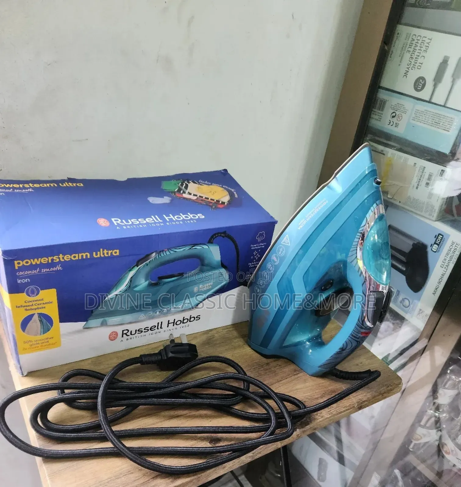 Russell Hobbs Steam Iron. Auto Cutoff 3100w