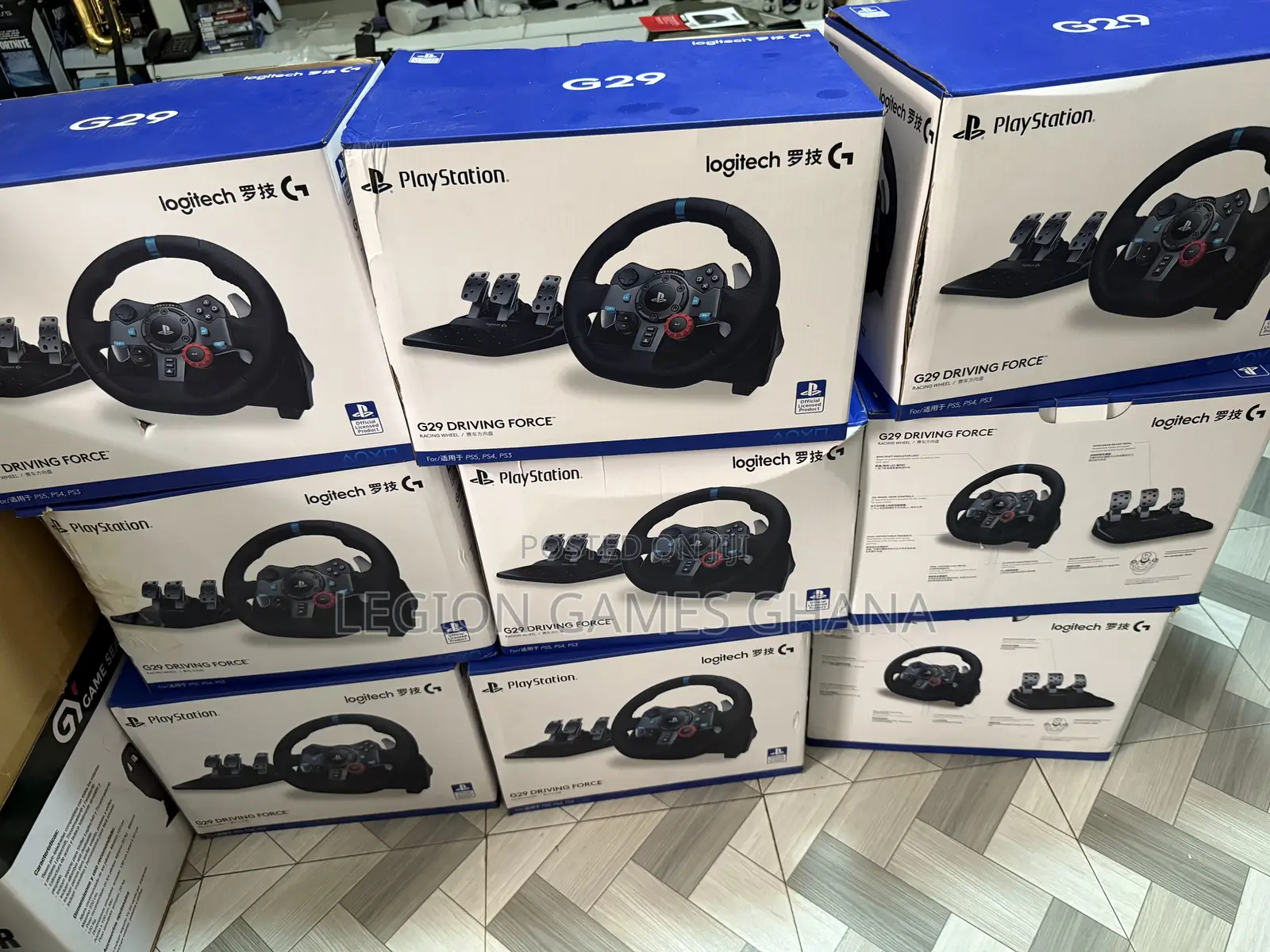 Logitech Steering Wheels for Playstation