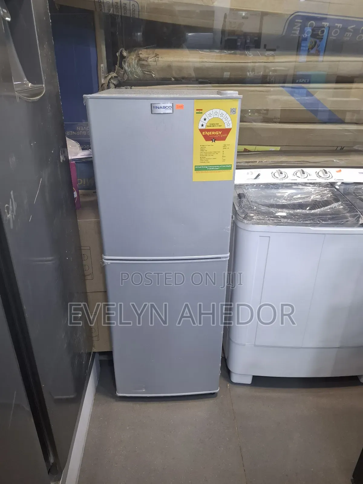 Nasco Fast Freezing Bottom Fridge 116 Litres Available