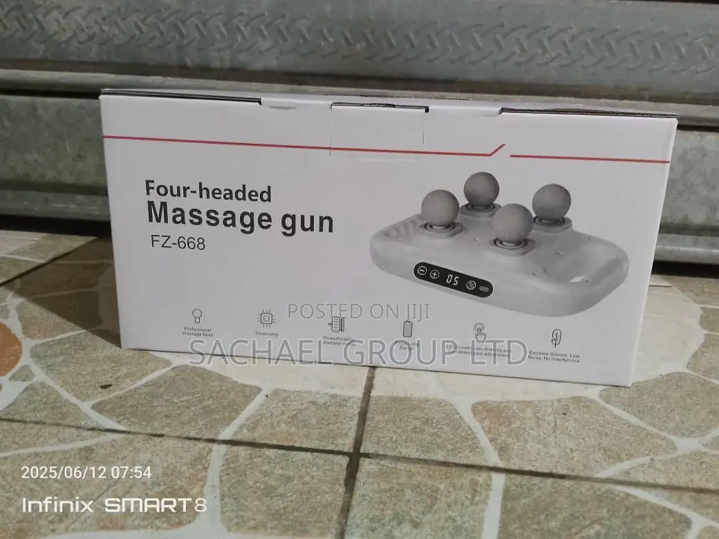 Four Head Massage Gun