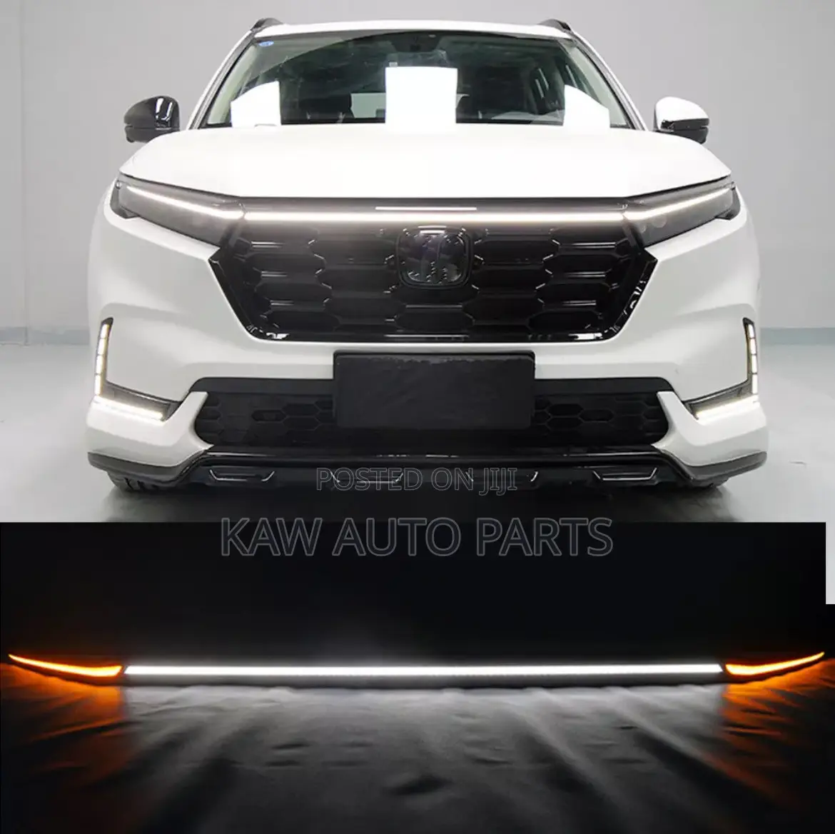 2023,2024,2025 Front Grille Drl & Headlight Moulding For Honda Crv