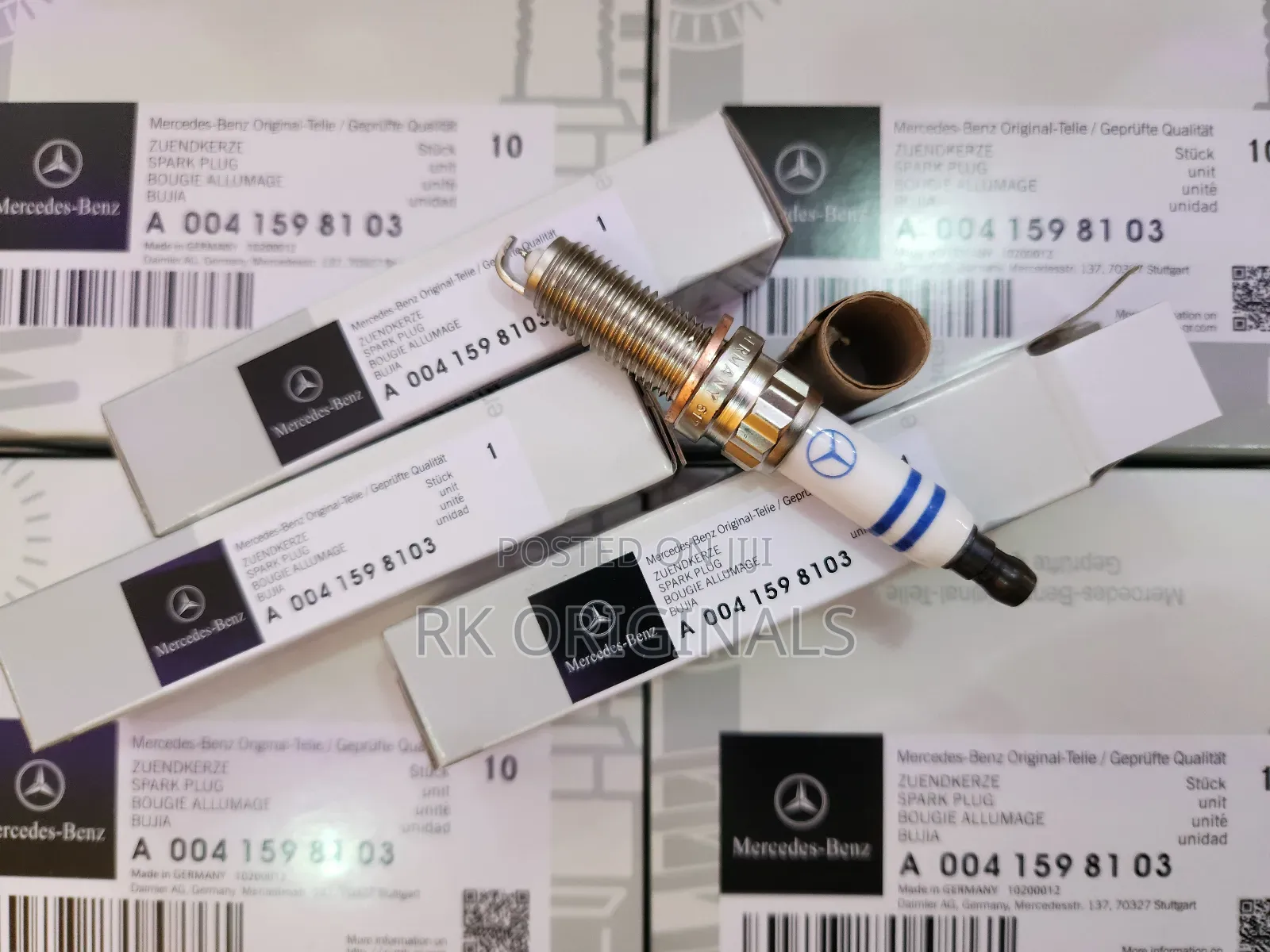 Benz Amg/W212/Gle/Ml/Slk Original Spark Plugs Germany🇩🇪