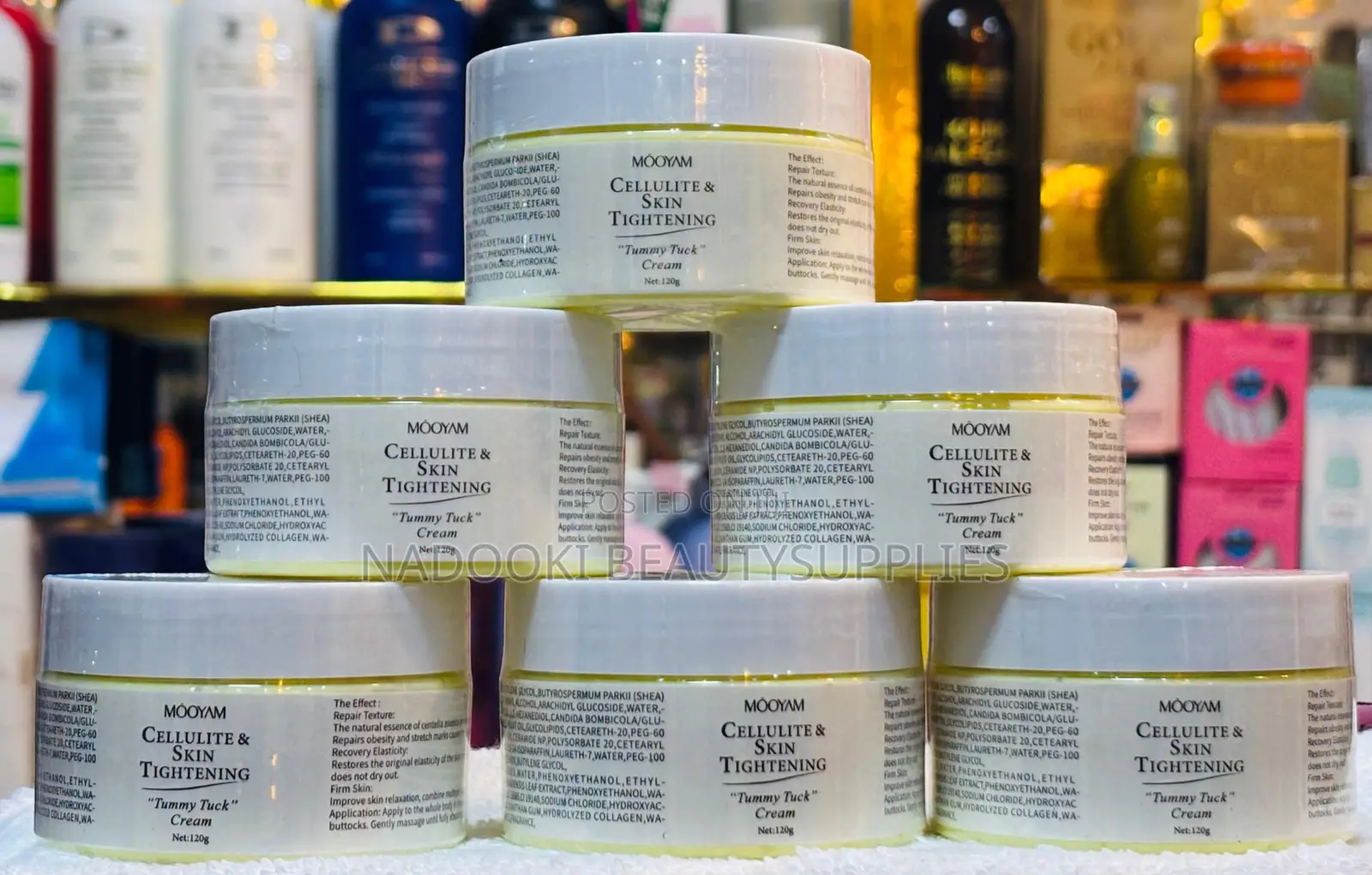 Mooyam Cellulite Skin Tightening Tummy Tuck Cream