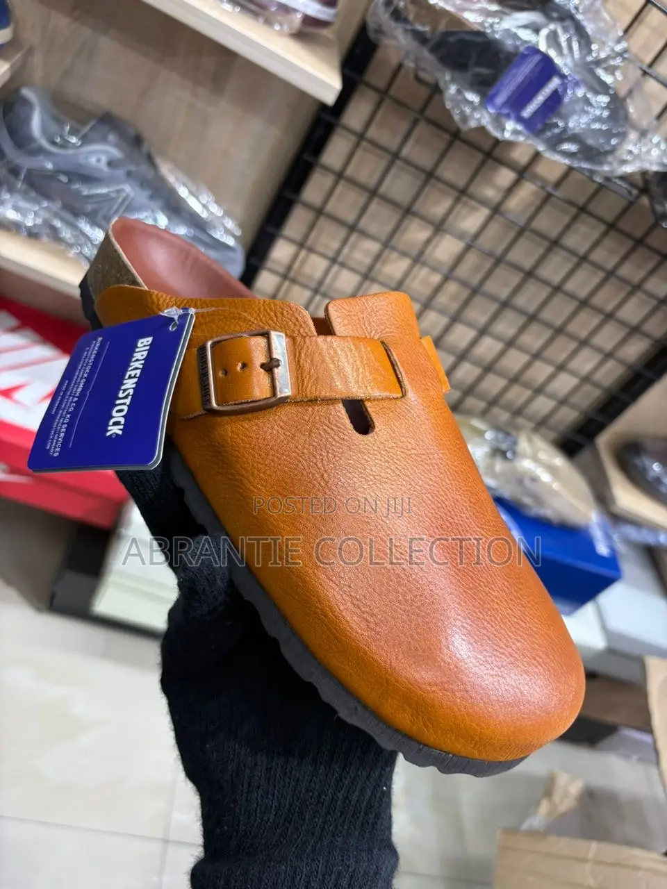 Boston Birkenstock Pure Leather Brown