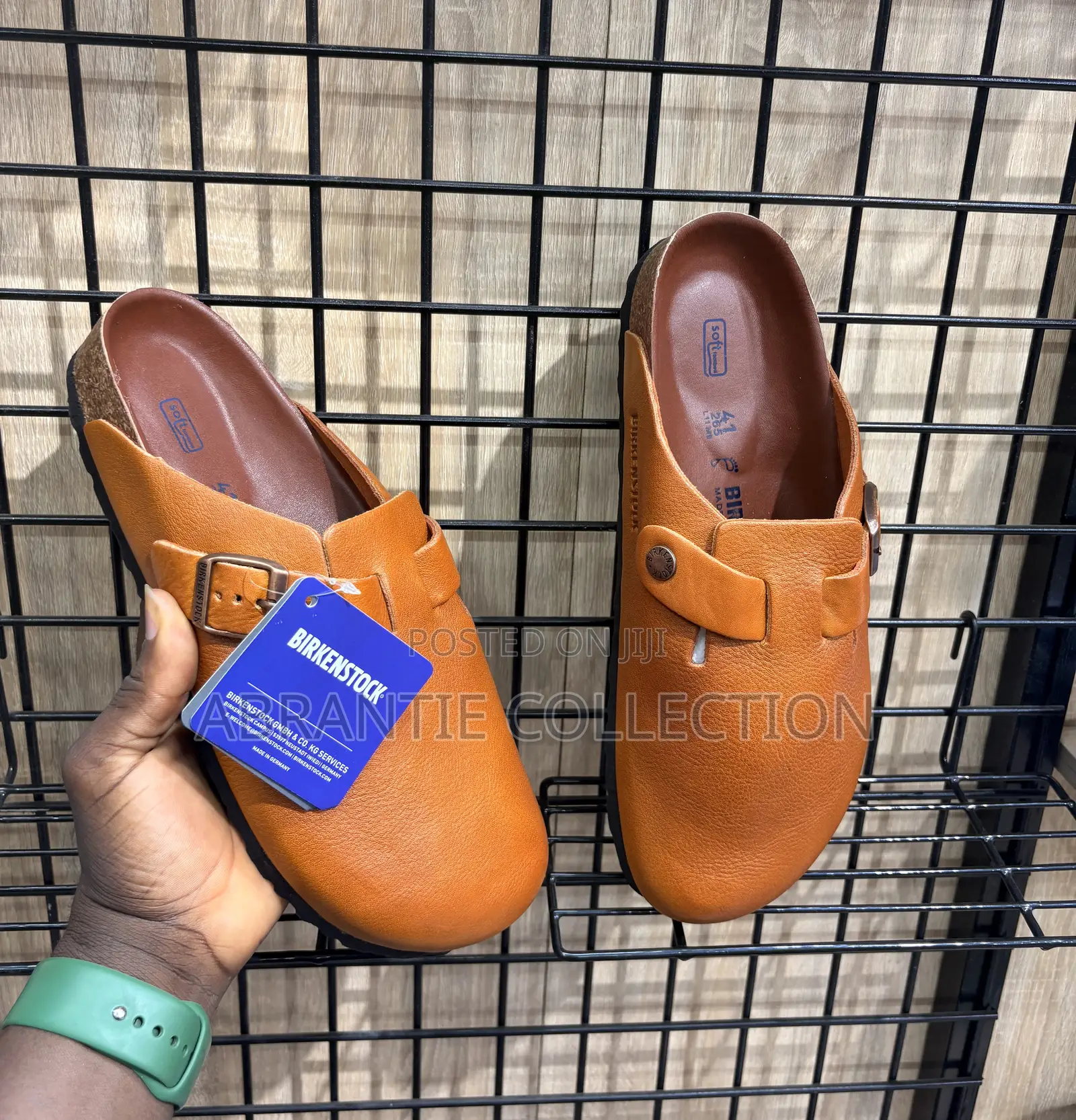 Boston Birkenstock Pure Leather Brown