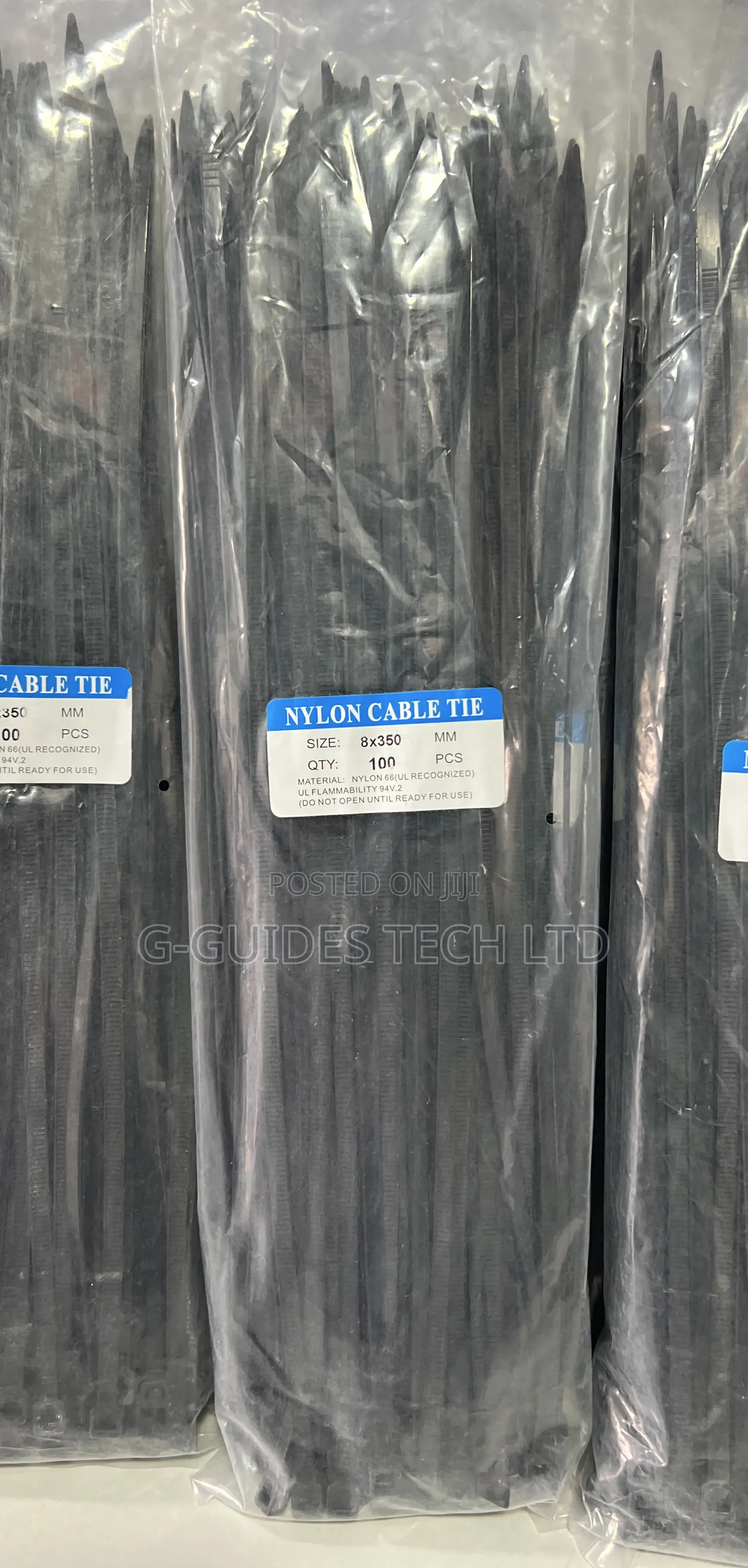 Nylon Cable Tie 8x350mm 100 in Pack