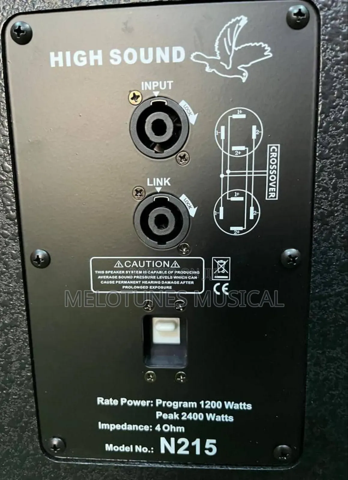 High Sound N215 Professional Full-Range Speaker